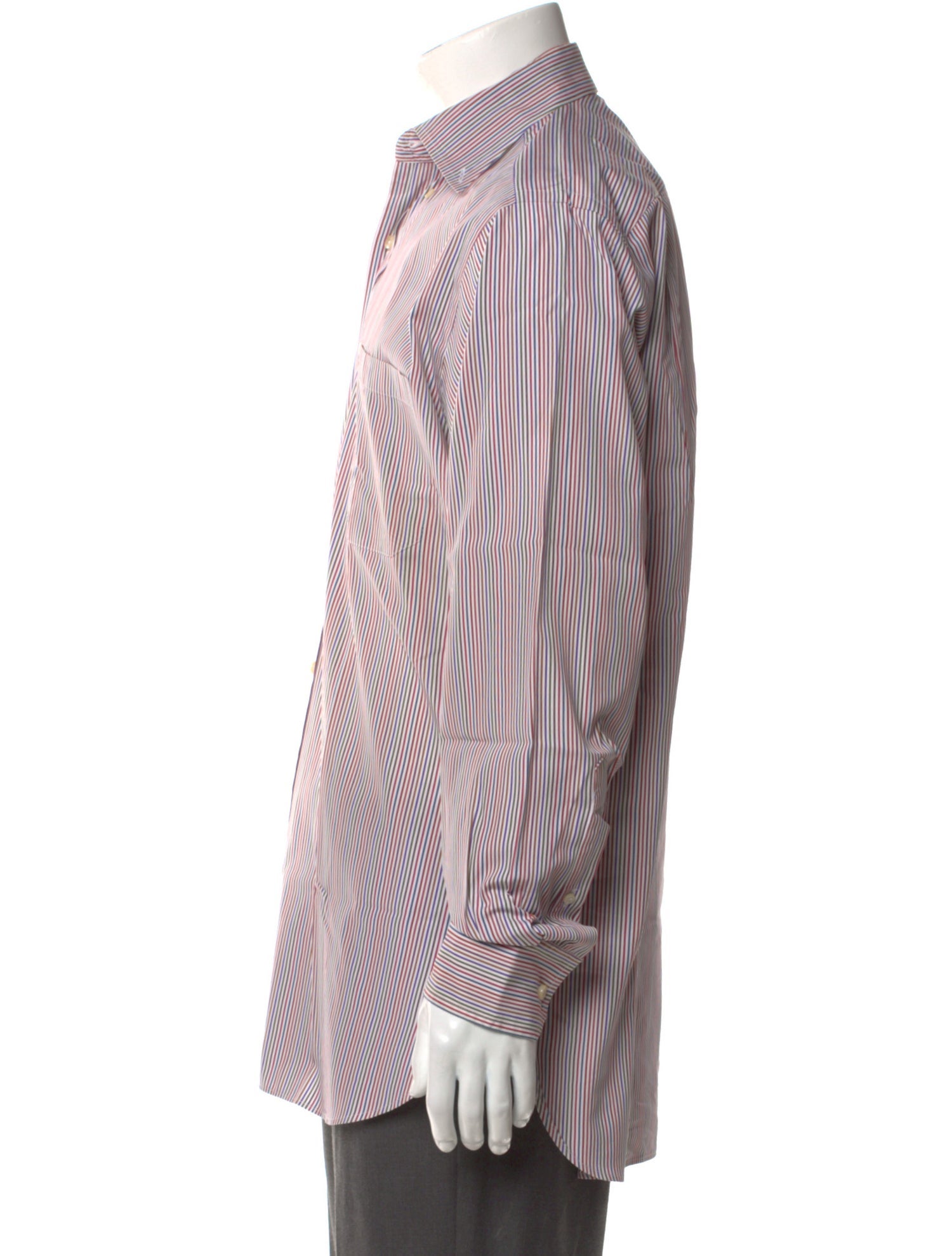 Paul Stuart Striped Long Sleeve Shirt