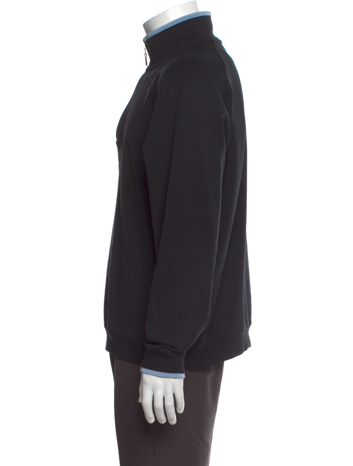 Paul Stuart Mock Neck Long Sleeve Sweatshirt
