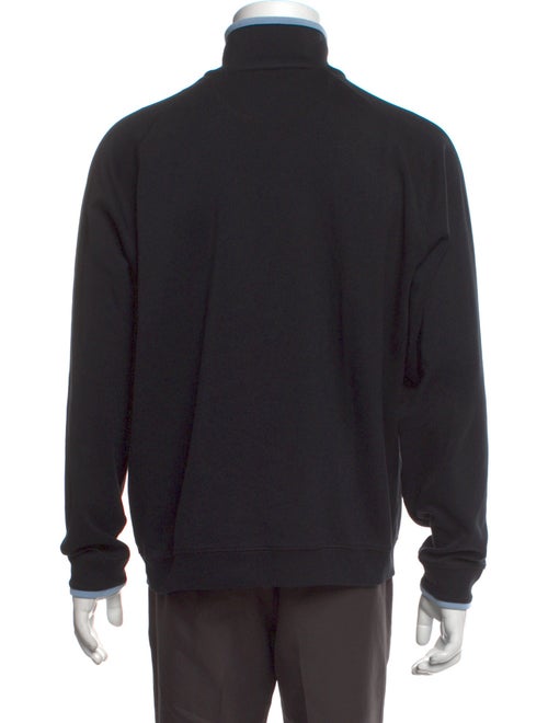 Paul Stuart Mock Neck Long Sleeve Sweatshirt