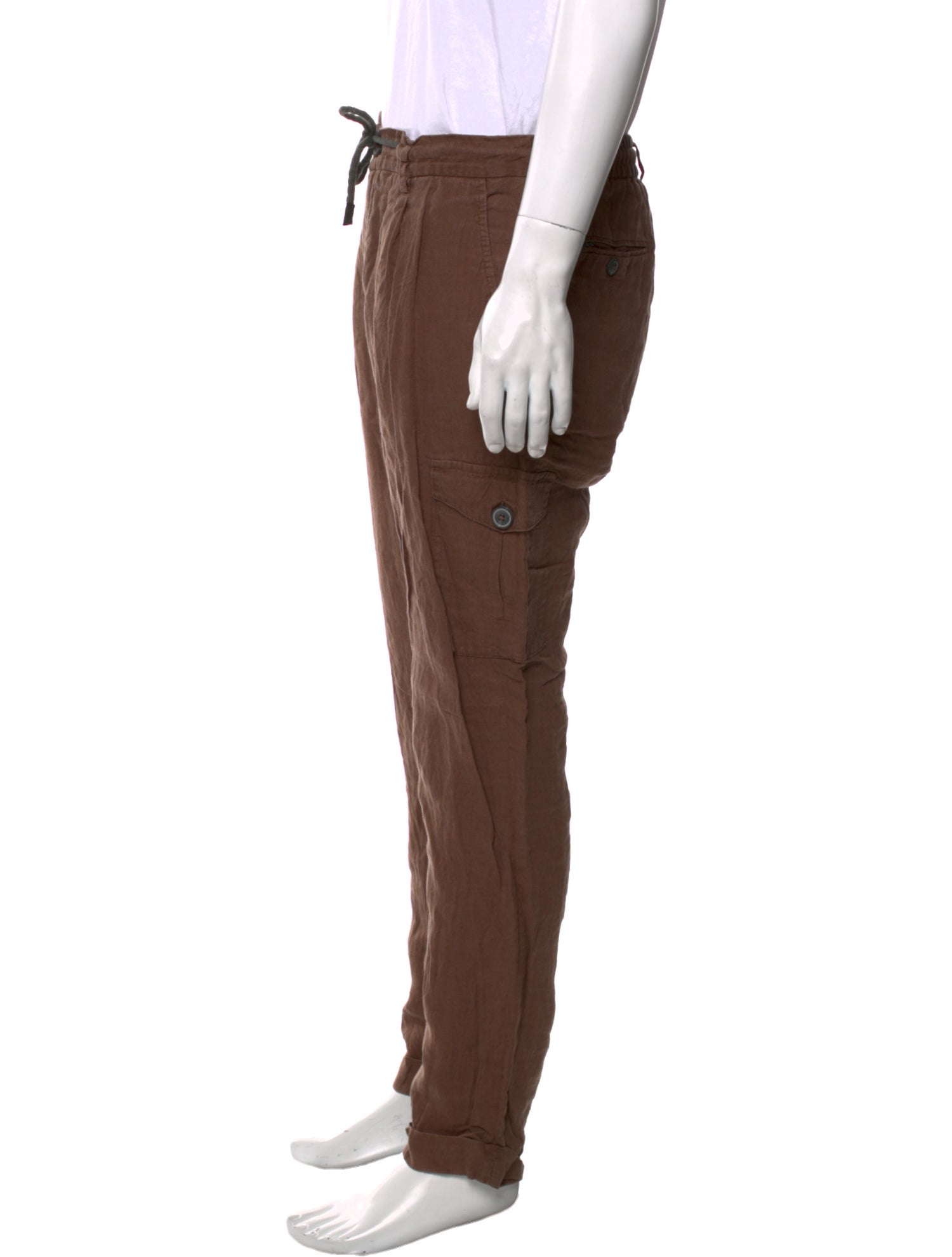 Paul Stuart Linen Cargo Pants