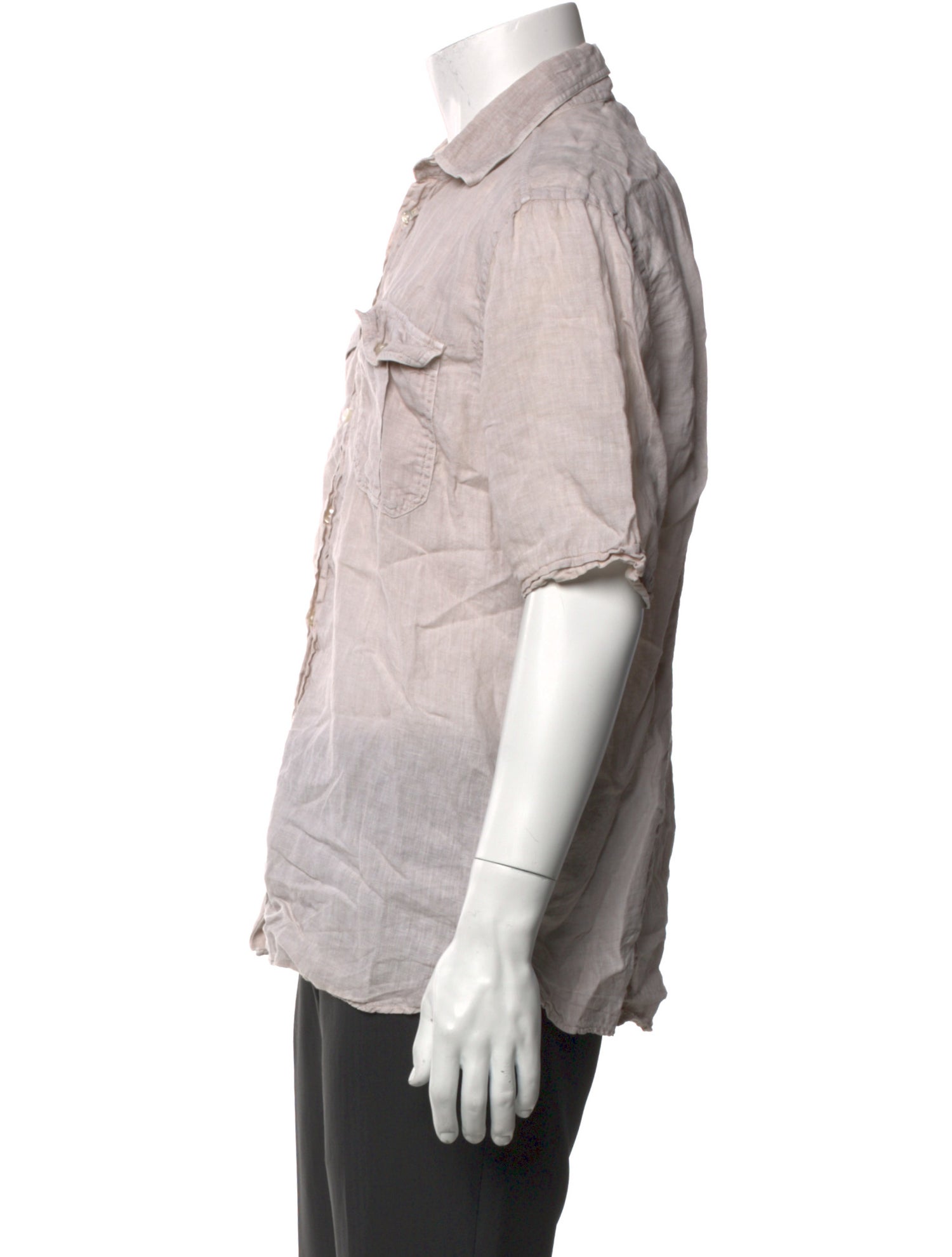 Paul Stuart Linen Short Sleeve Shirt