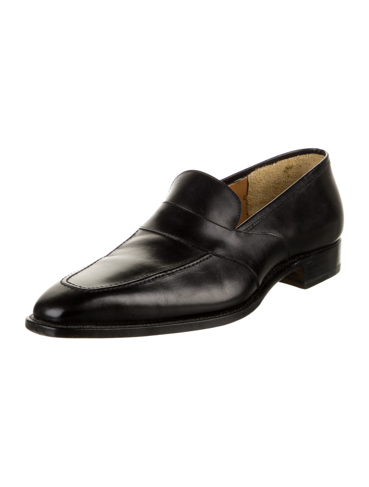 Paul Stuart Leather Dress Loafers
