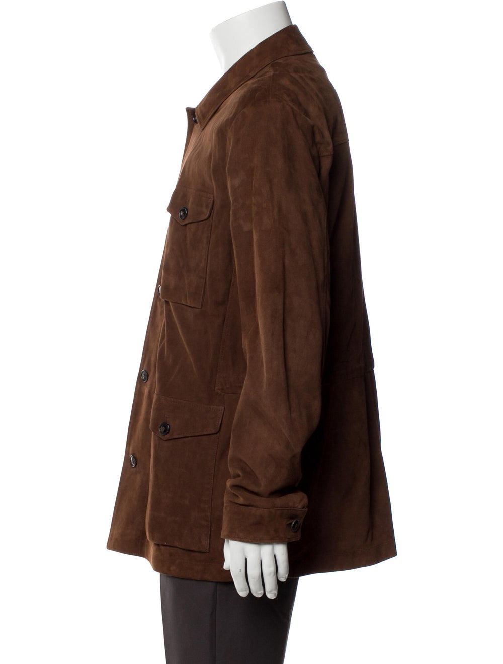 Paul Stuart Utility Jacket Brown - image 2