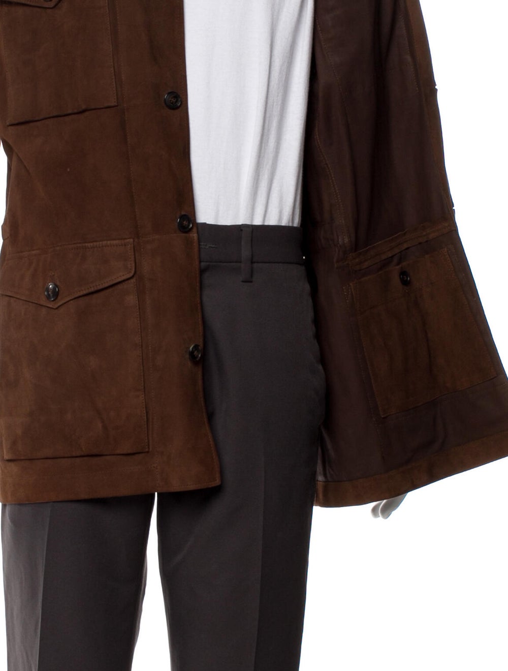 Paul Stuart Utility Jacket Brown - image 4