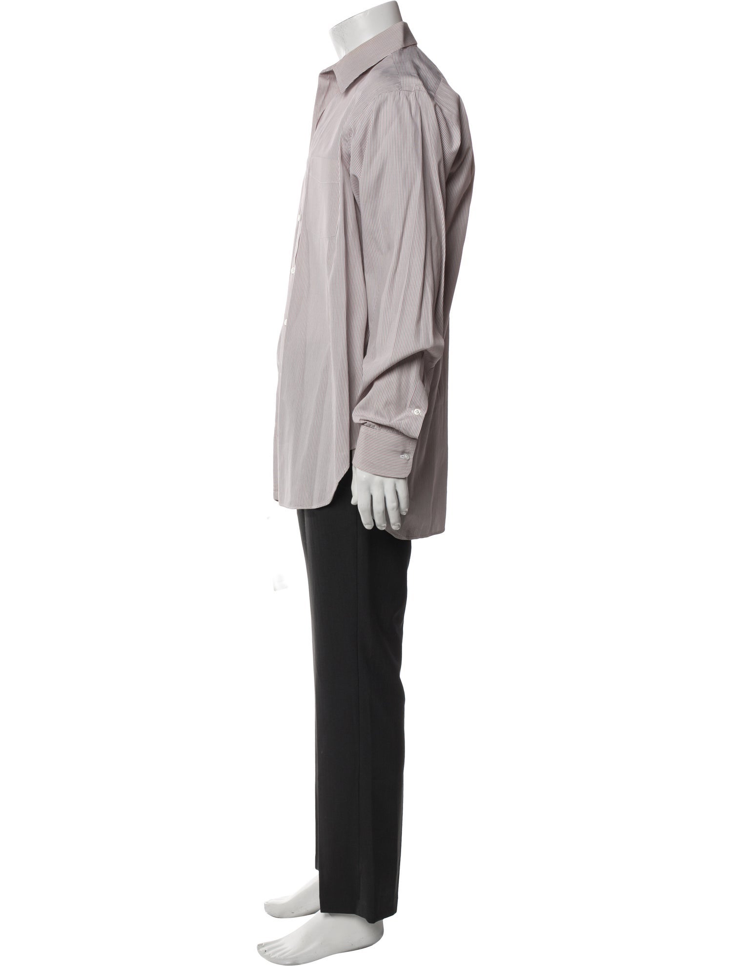 Paul Stuart Striped Long Sleeve Shirt