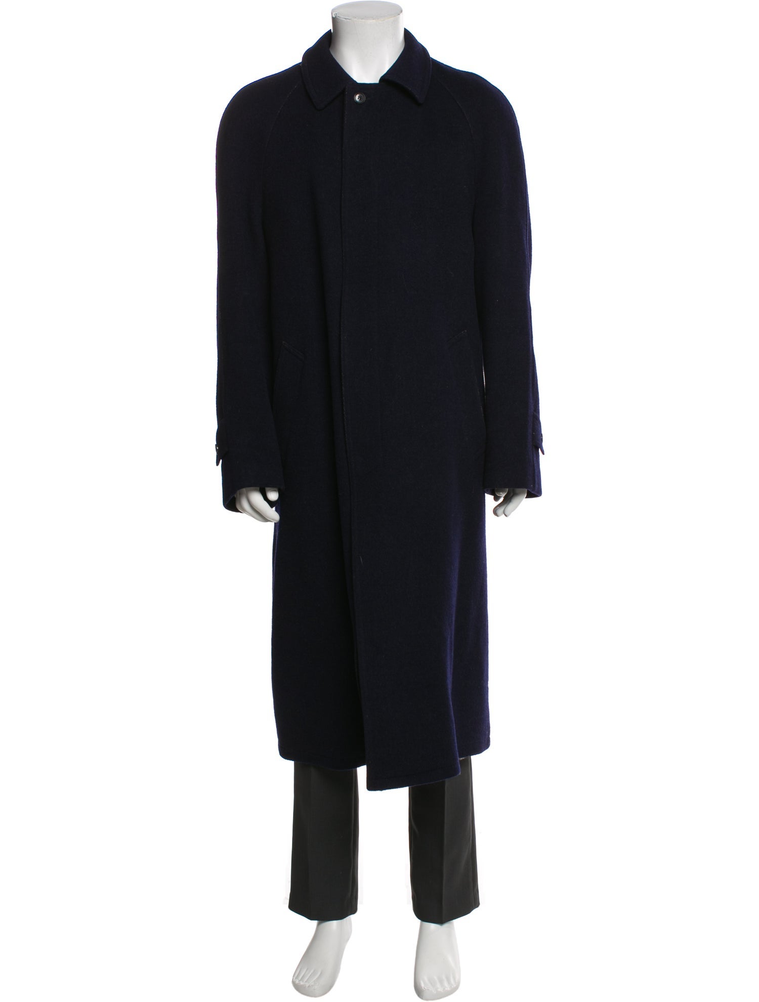 Paul Stuart Virgin Wool Overcoat