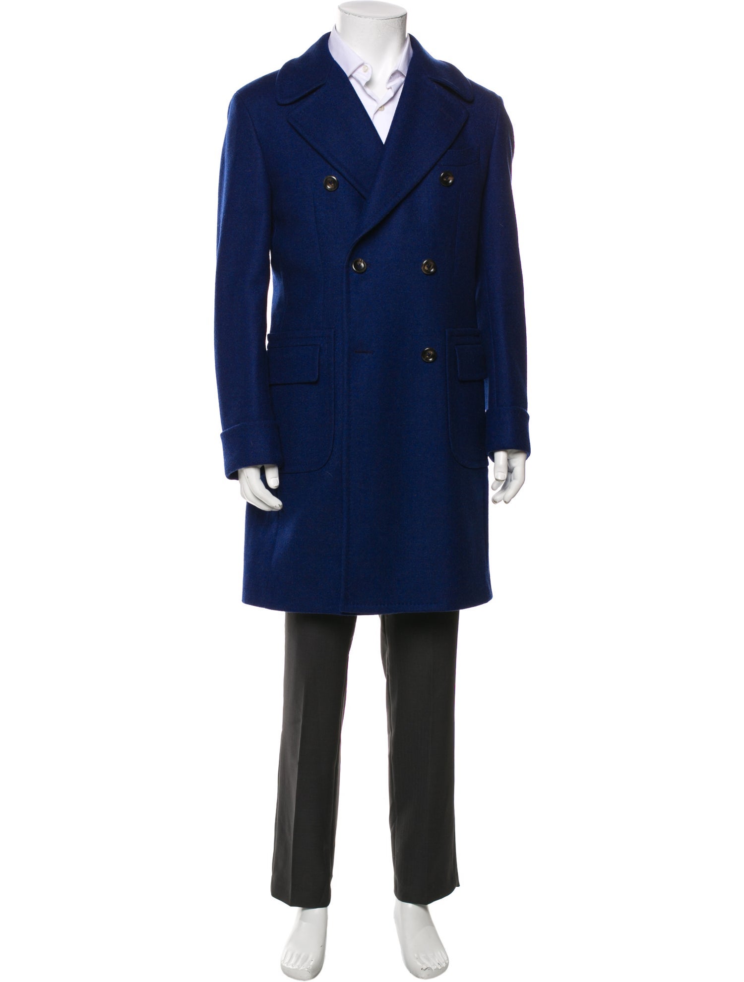 Paul Stuart Merino Wool Overcoat