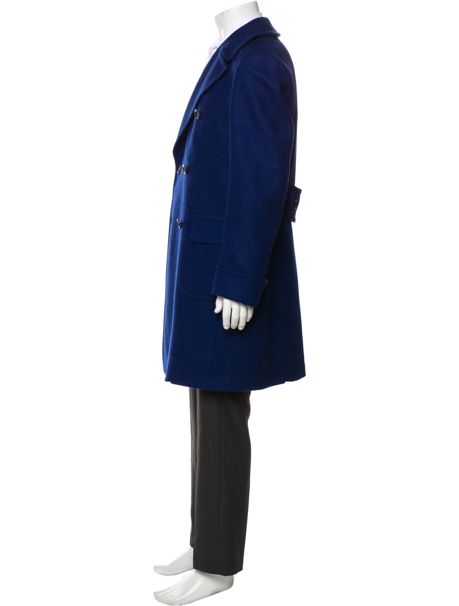 Paul Stuart Merino Wool Overcoat