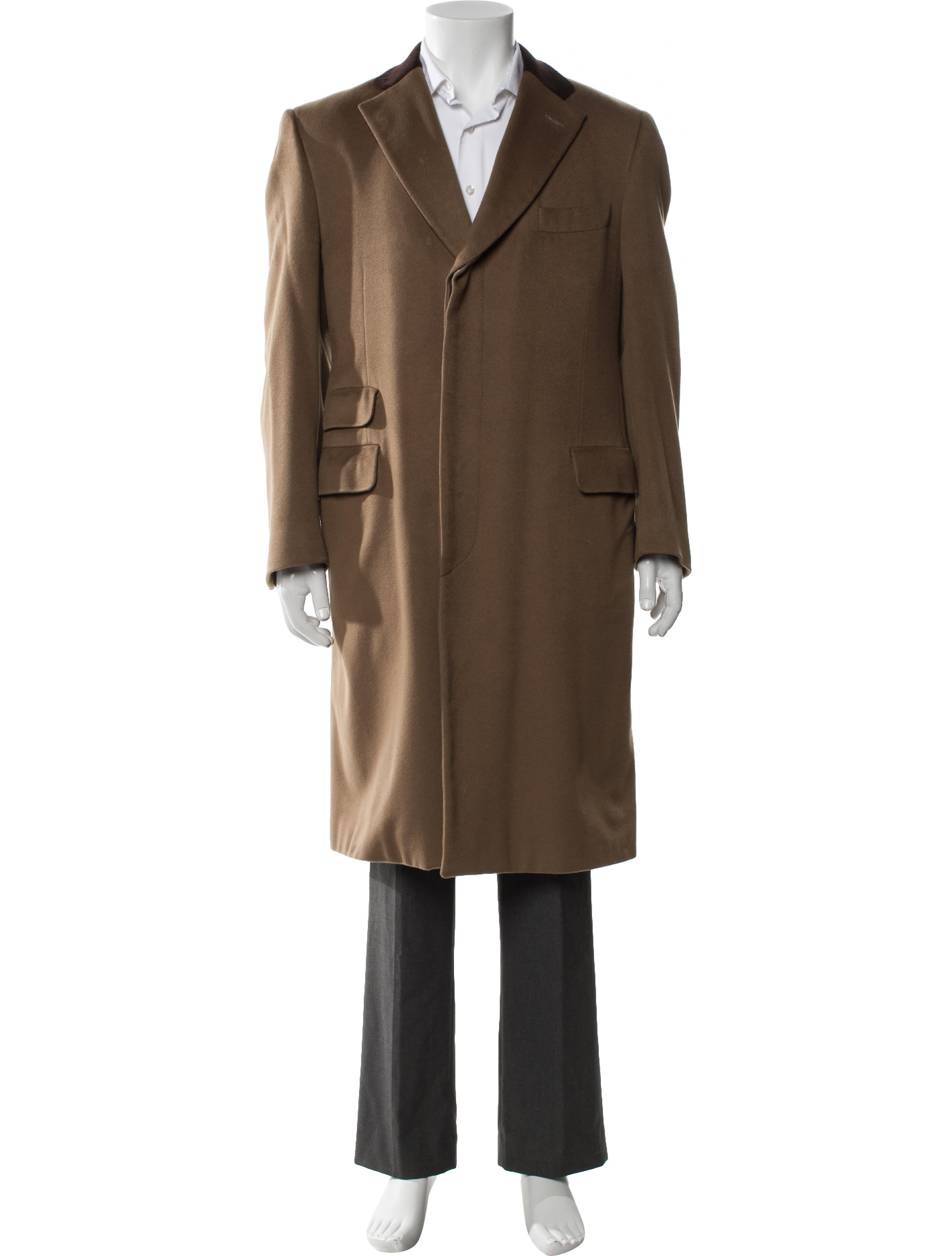 Paul Stuart Cashmere Overcoat