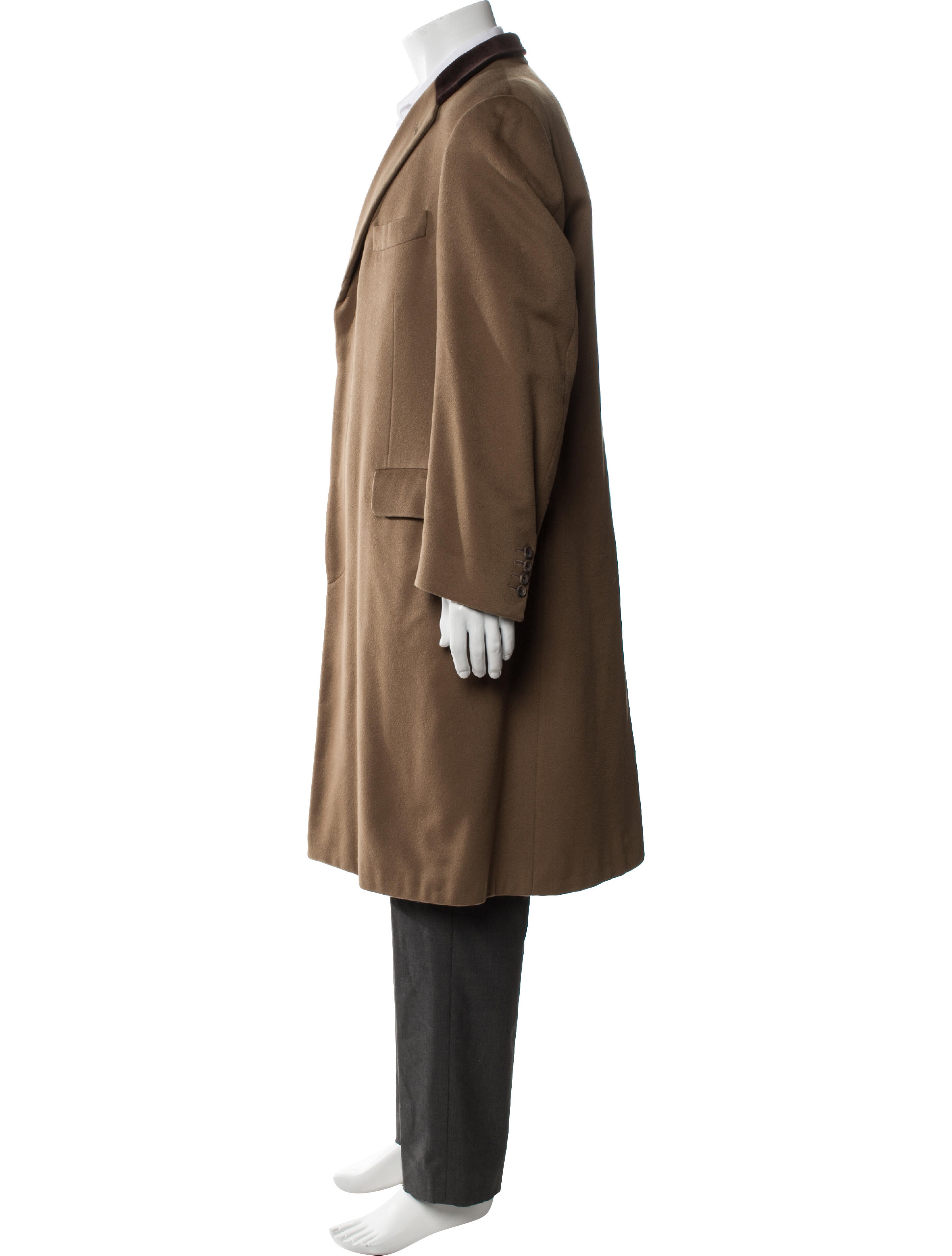 Paul Stuart Cashmere Overcoat