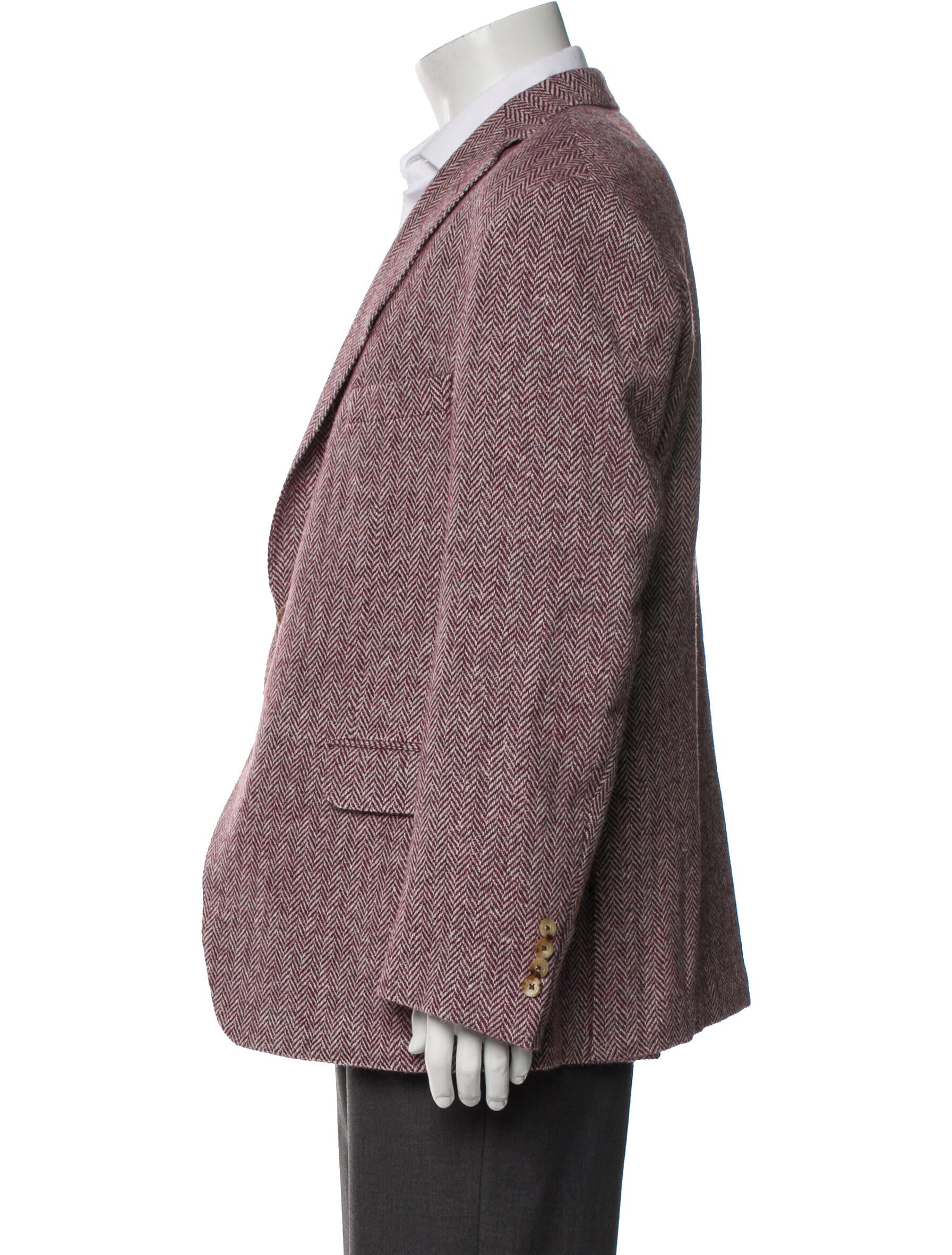 Paul Stuart Wool Striped Blazer