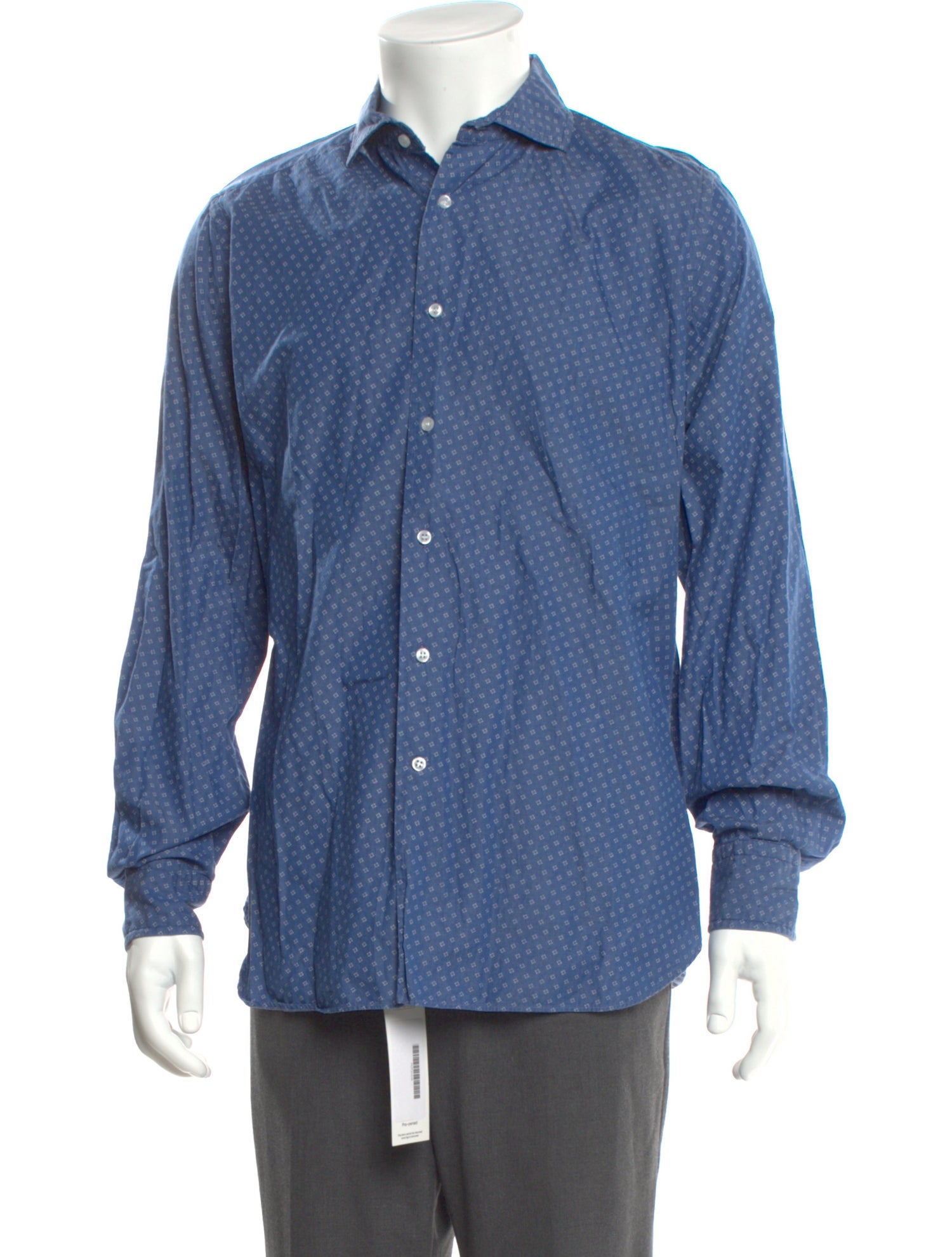 Paul Stuart Printed Long Sleeve Shirt