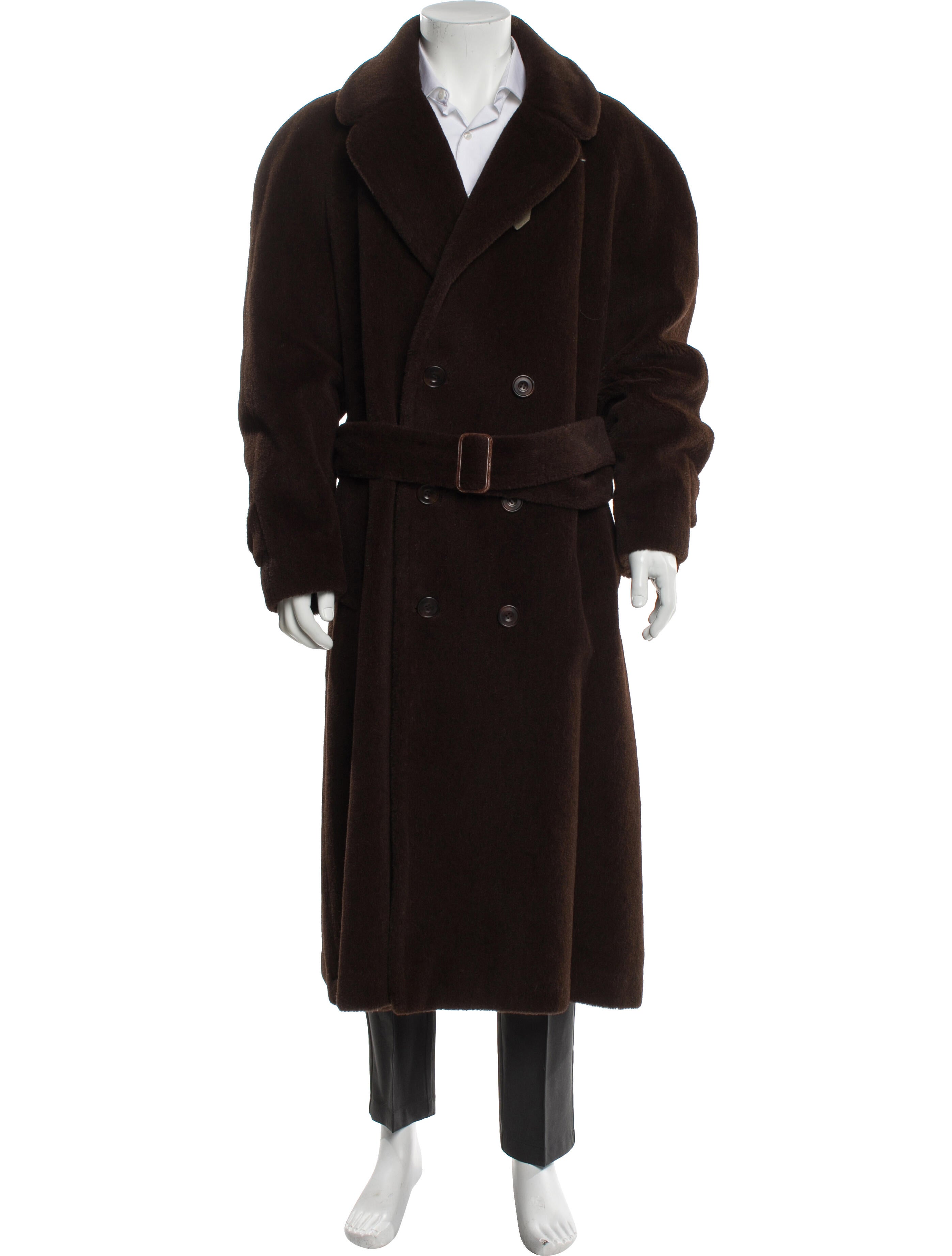 Paul Stuart Alpaca Trench Coat