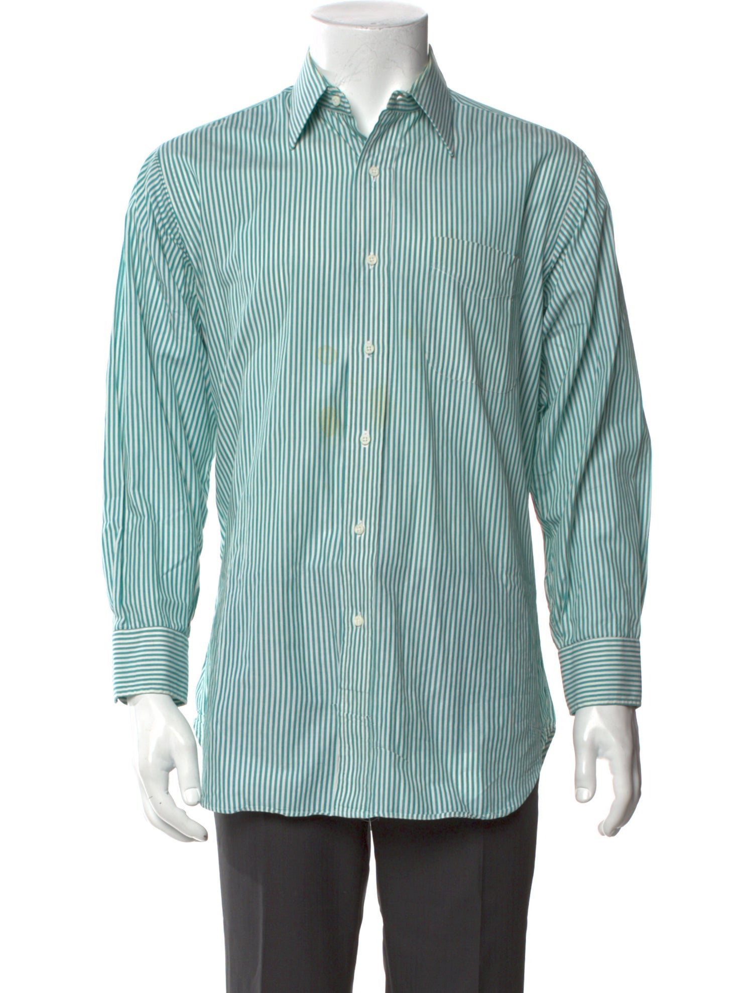 Paul Stuart Striped Long Sleeve Shirt