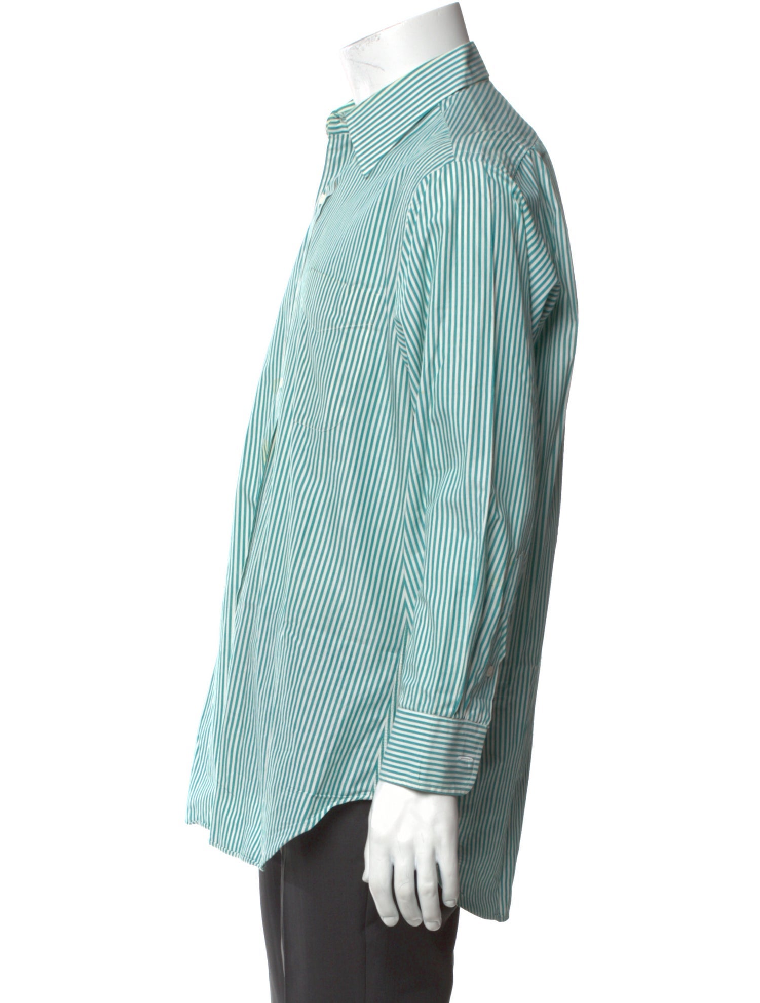 Paul Stuart Striped Long Sleeve Shirt