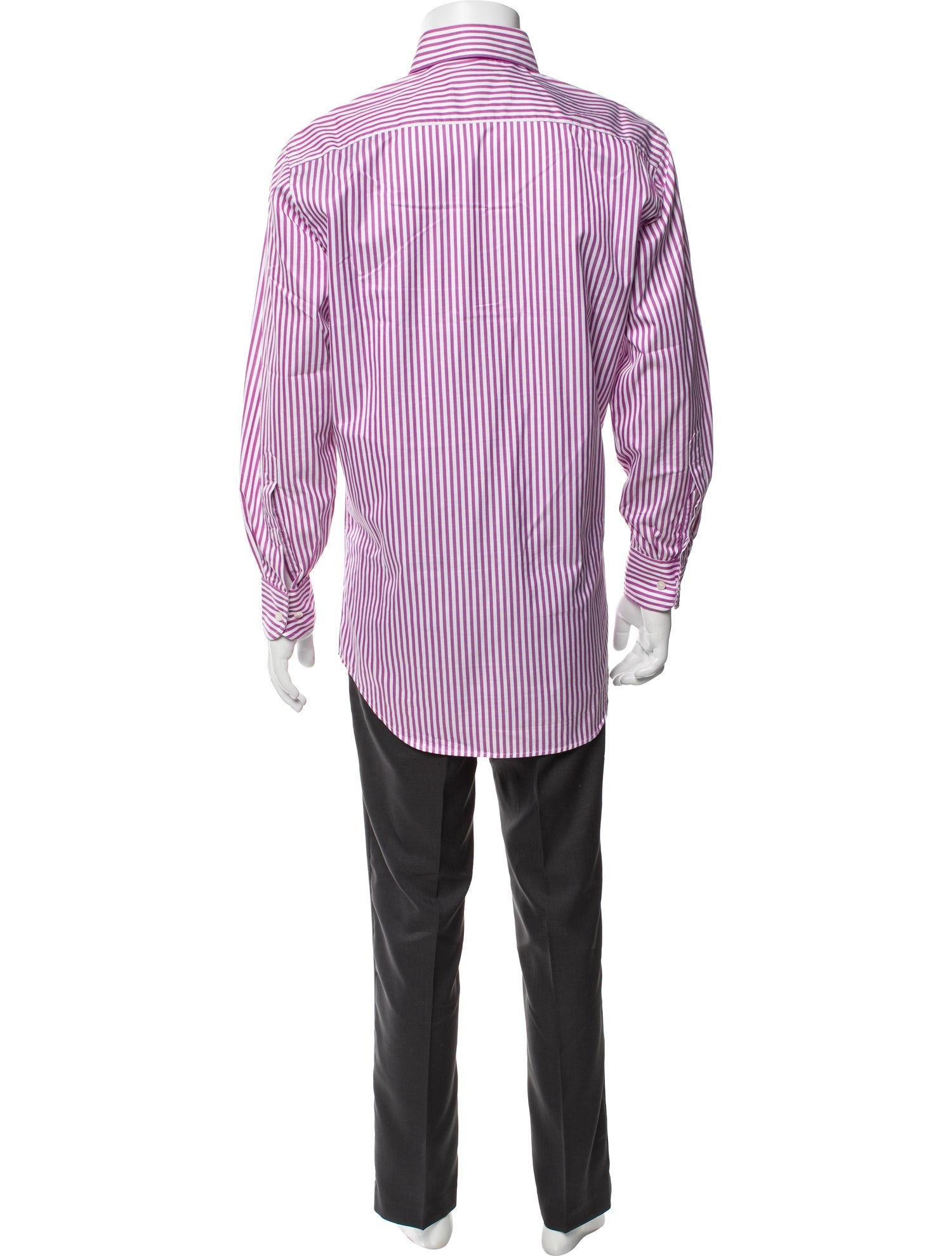 Paul Stuart Striped Long Sleeve Shirt