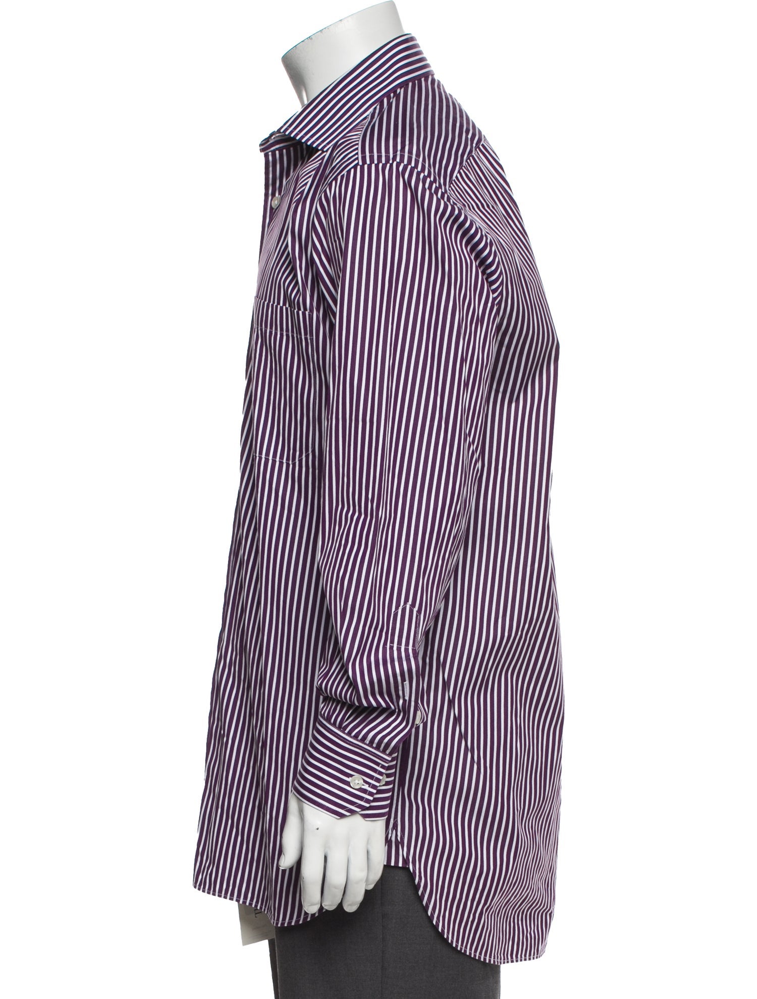 Paul Stuart Striped Long Sleeve Shirt
