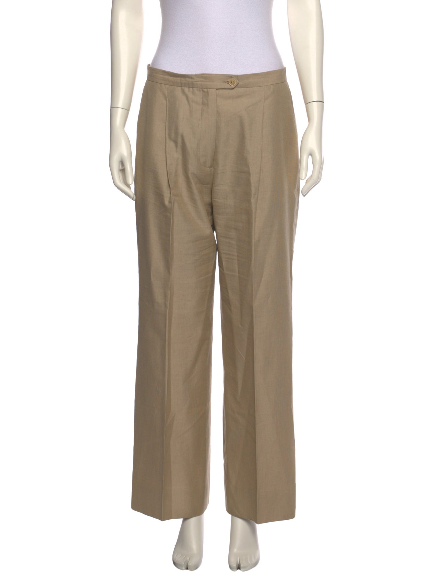 Paul Stuart Wool Wide Leg Pants