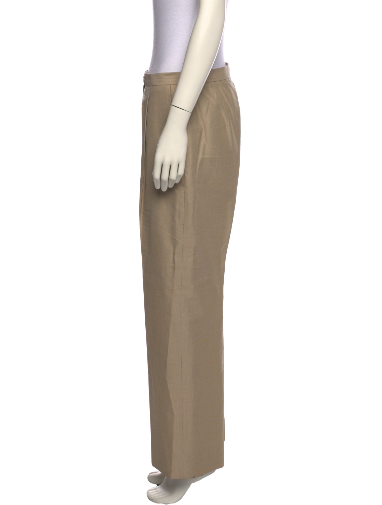 Paul Stuart Wool Wide Leg Pants