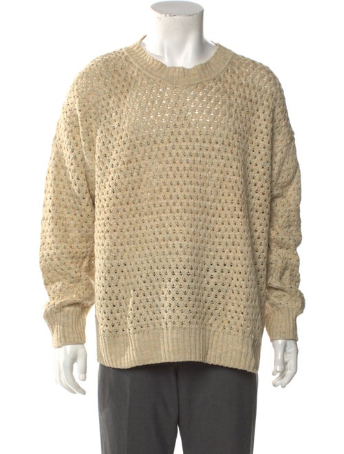 Paul Stuart Silk Crew Neck Pullover