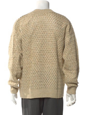 Paul Stuart Silk Crew Neck Pullover
