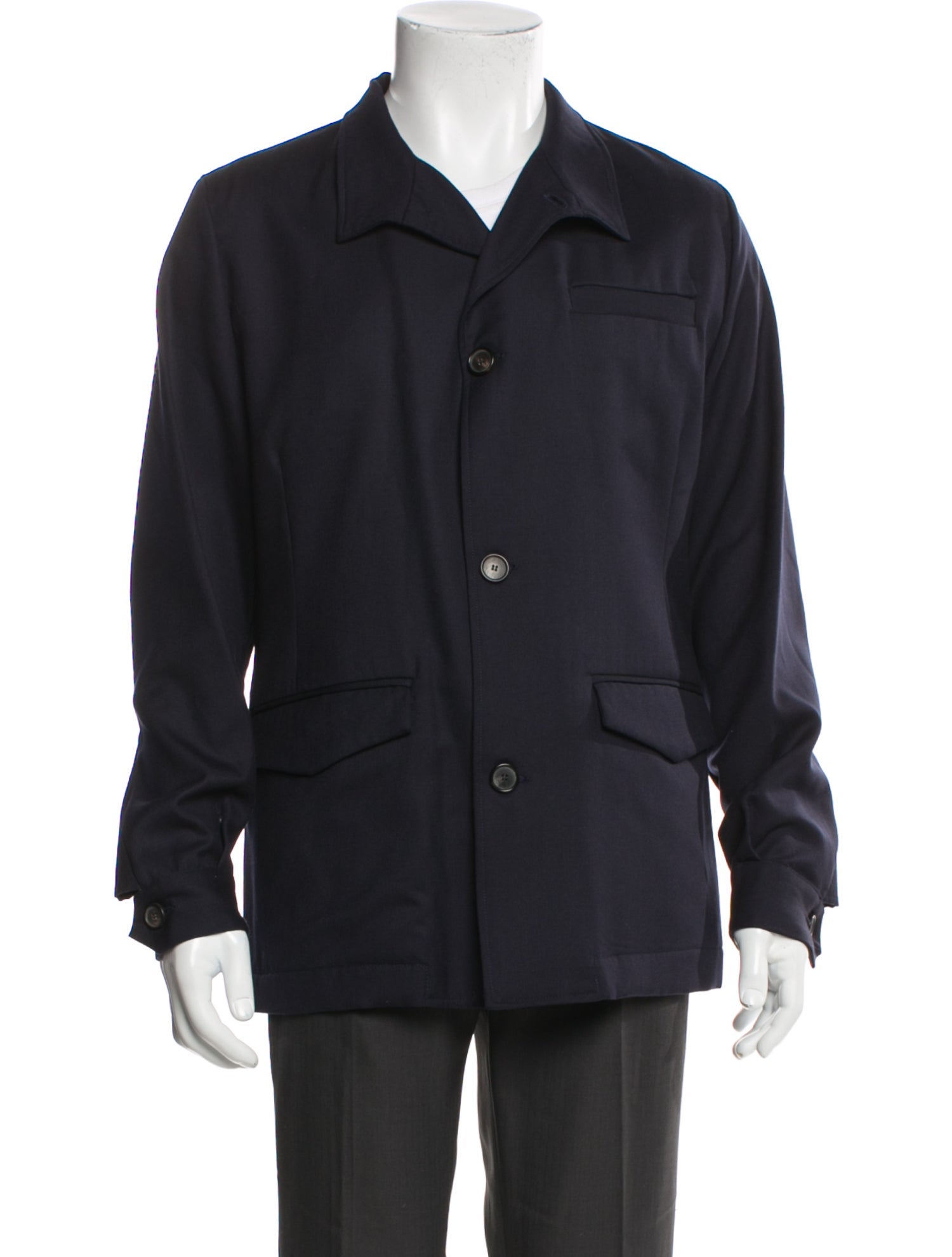 Paul Stuart Wool Utility Jacket