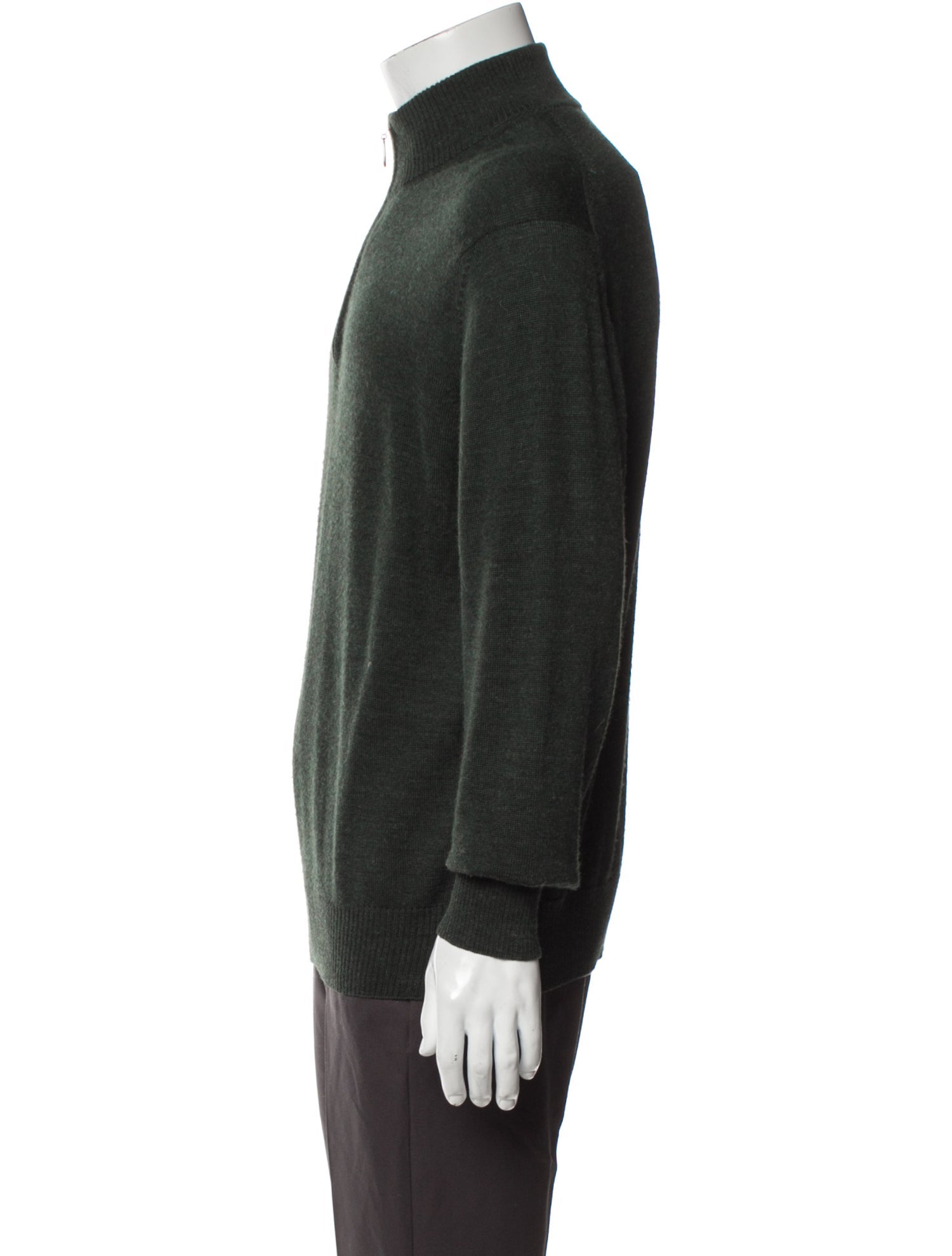 Paul Stuart Baby Alpaca Mock Neck Pullover
