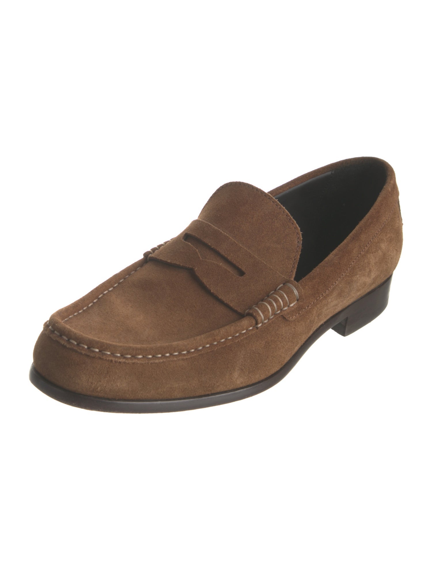 Paul Stuart Suede Dress Loafers