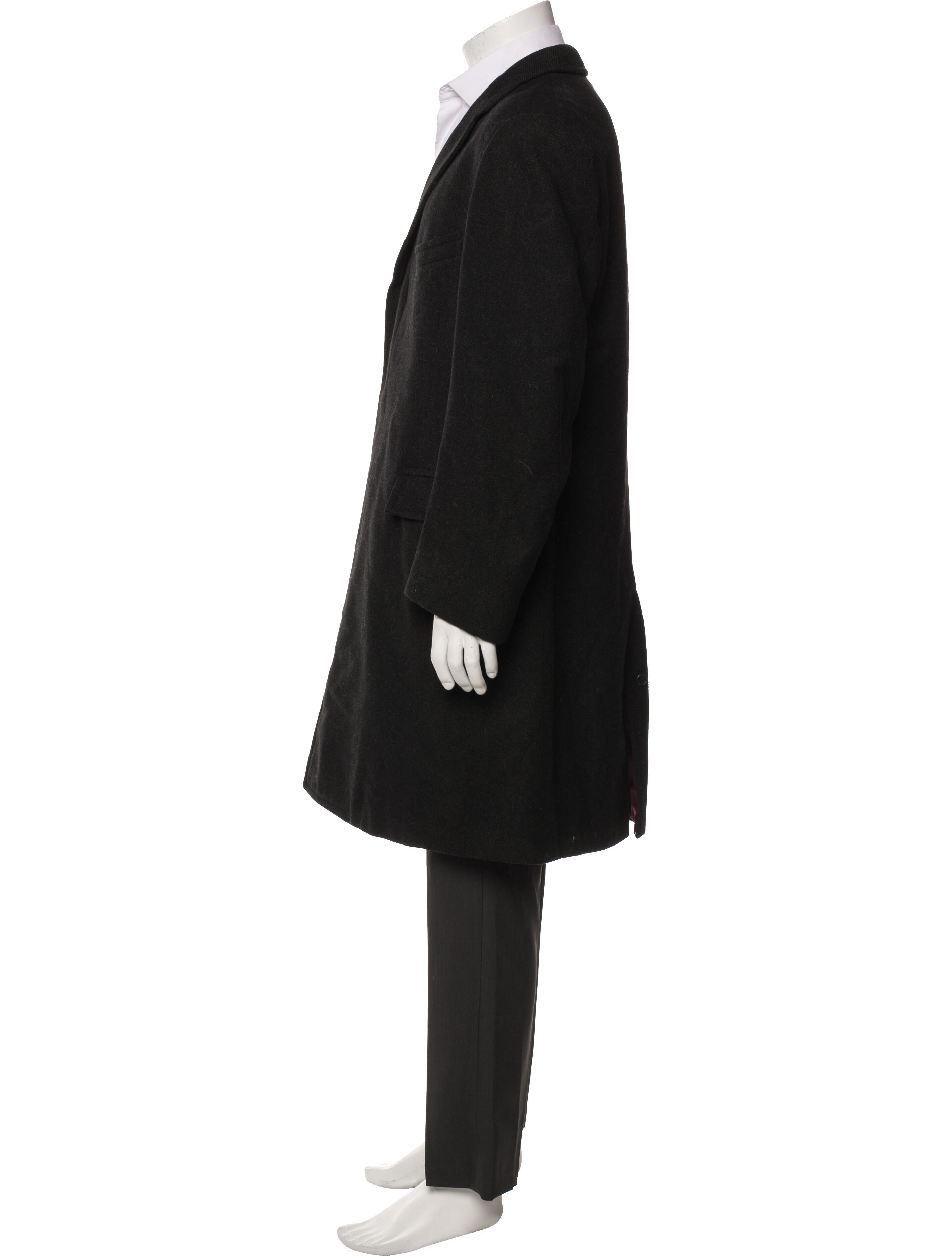 Paul Stuart Virgin Wool Overcoat