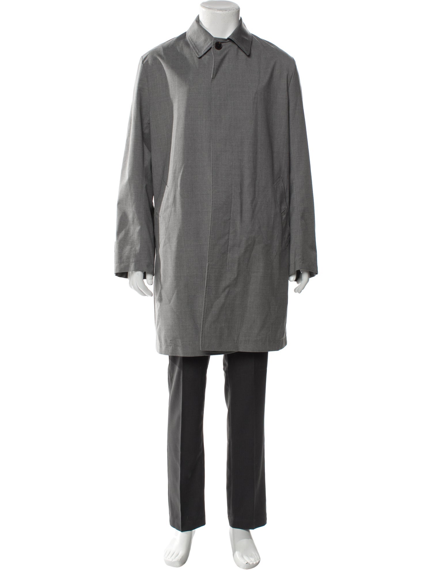 Paul Stuart Virgin Wool Overcoat