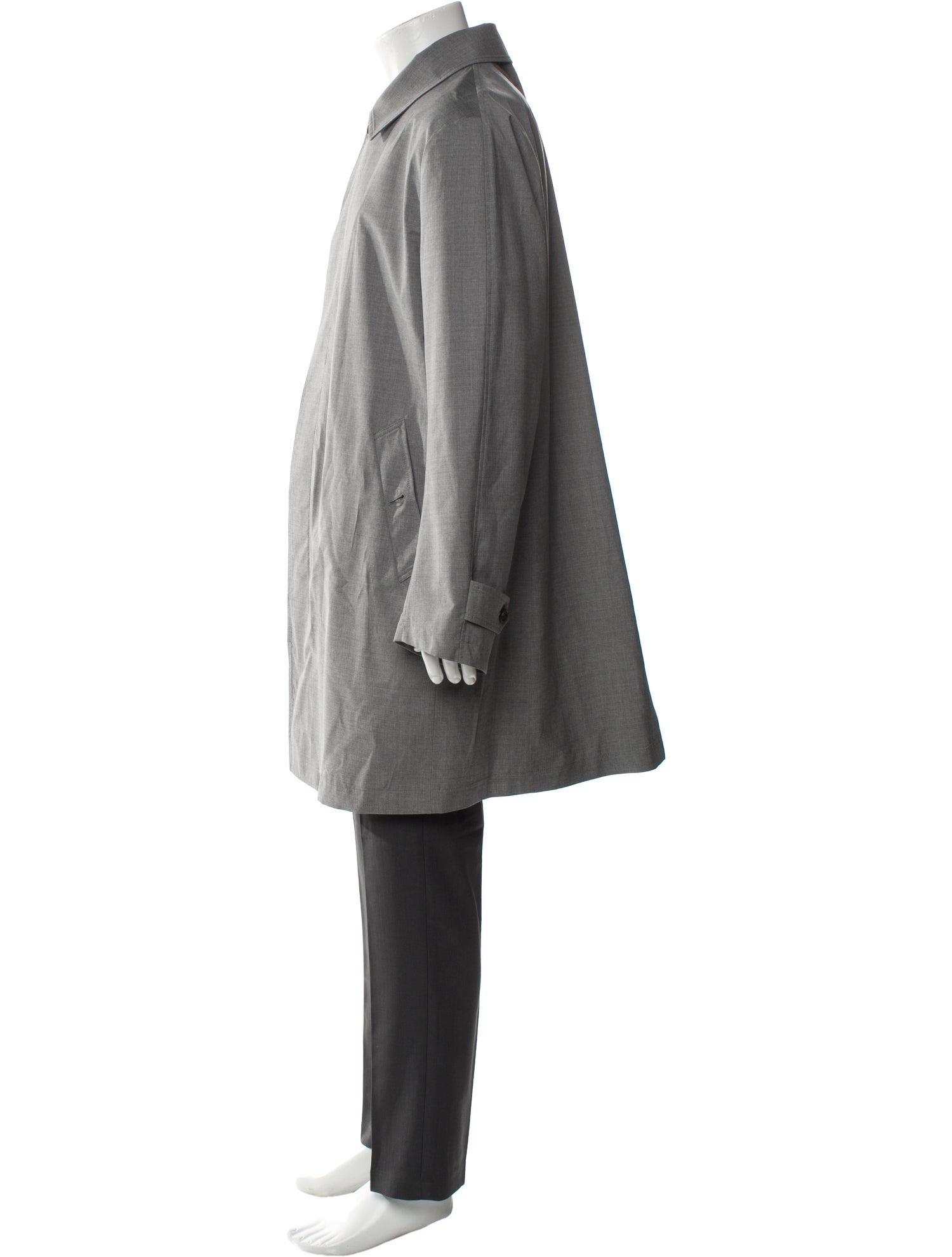 Paul Stuart Virgin Wool Overcoat