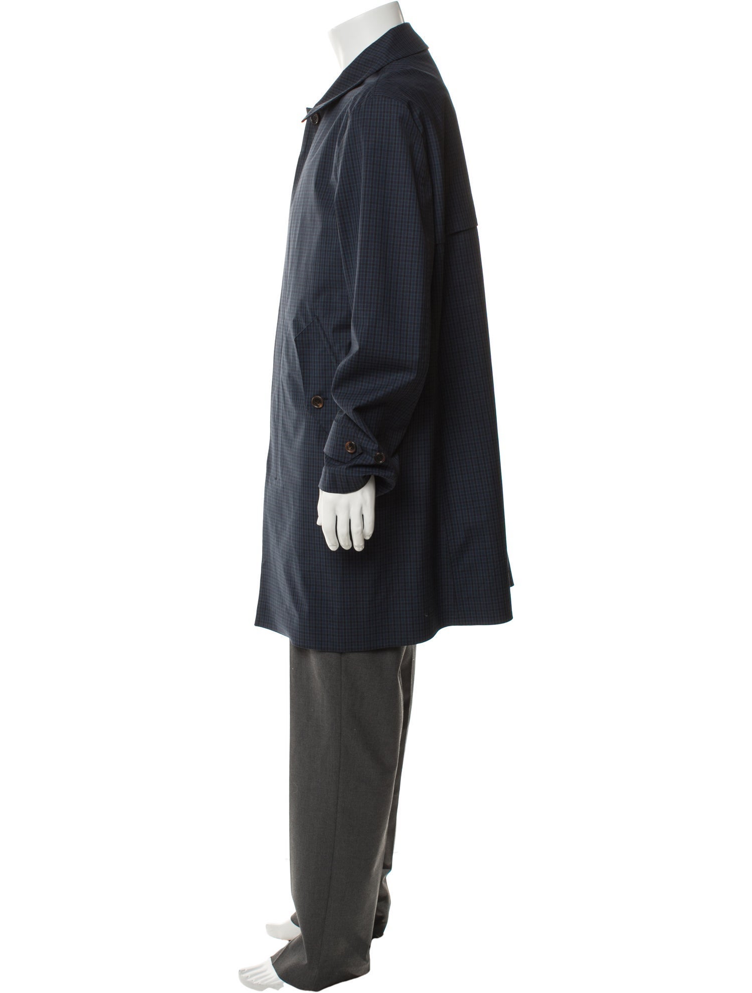 Paul Stuart Virgin Wool Overcoat