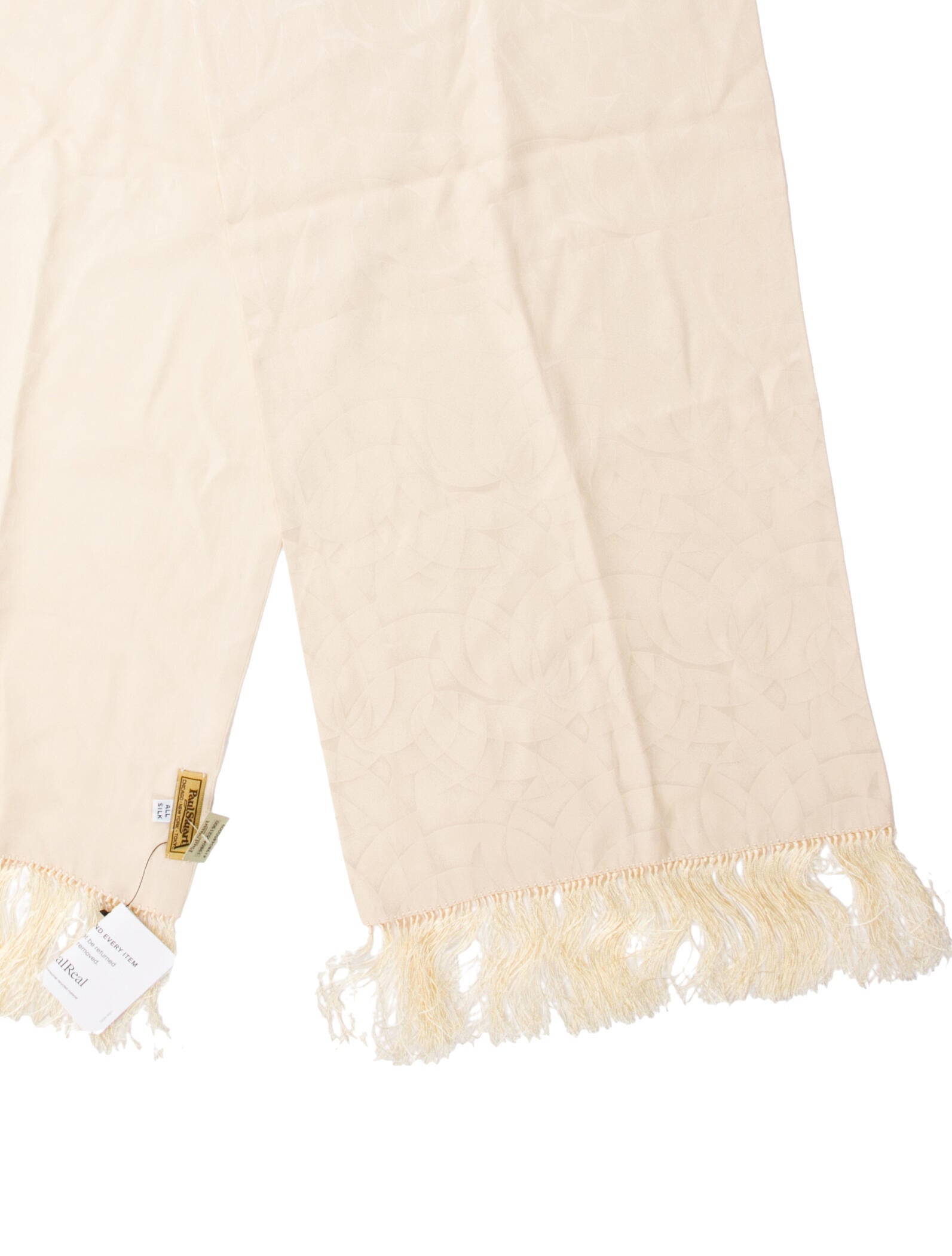 Paul Stuart Silk Floral Print Scarf