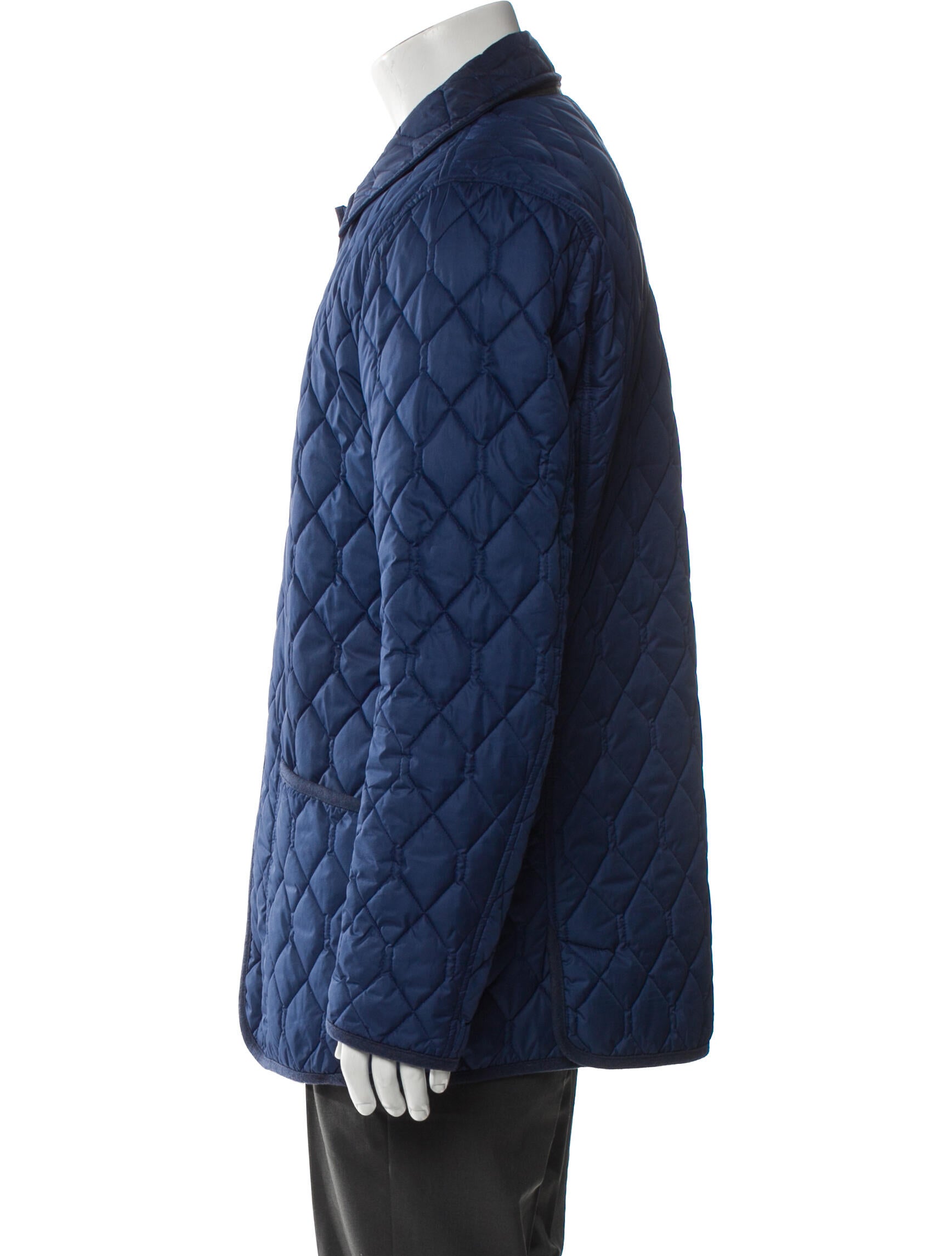 Paul Stuart Cashmere Puffer Coat