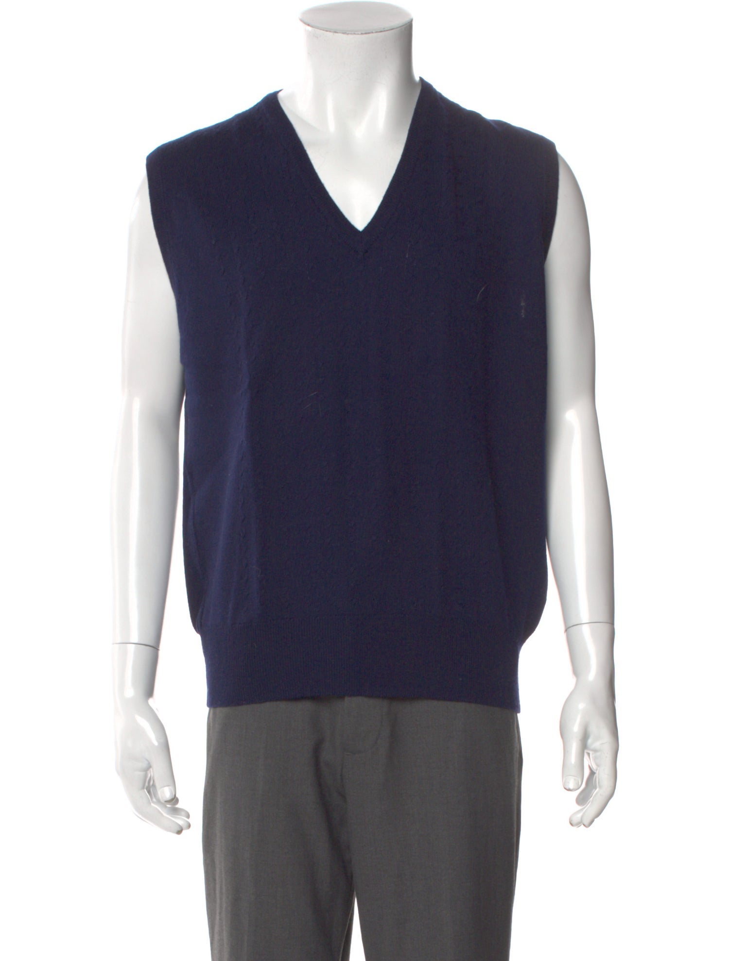 Paul Stuart Merino Wool V-Neck Sweater Vest