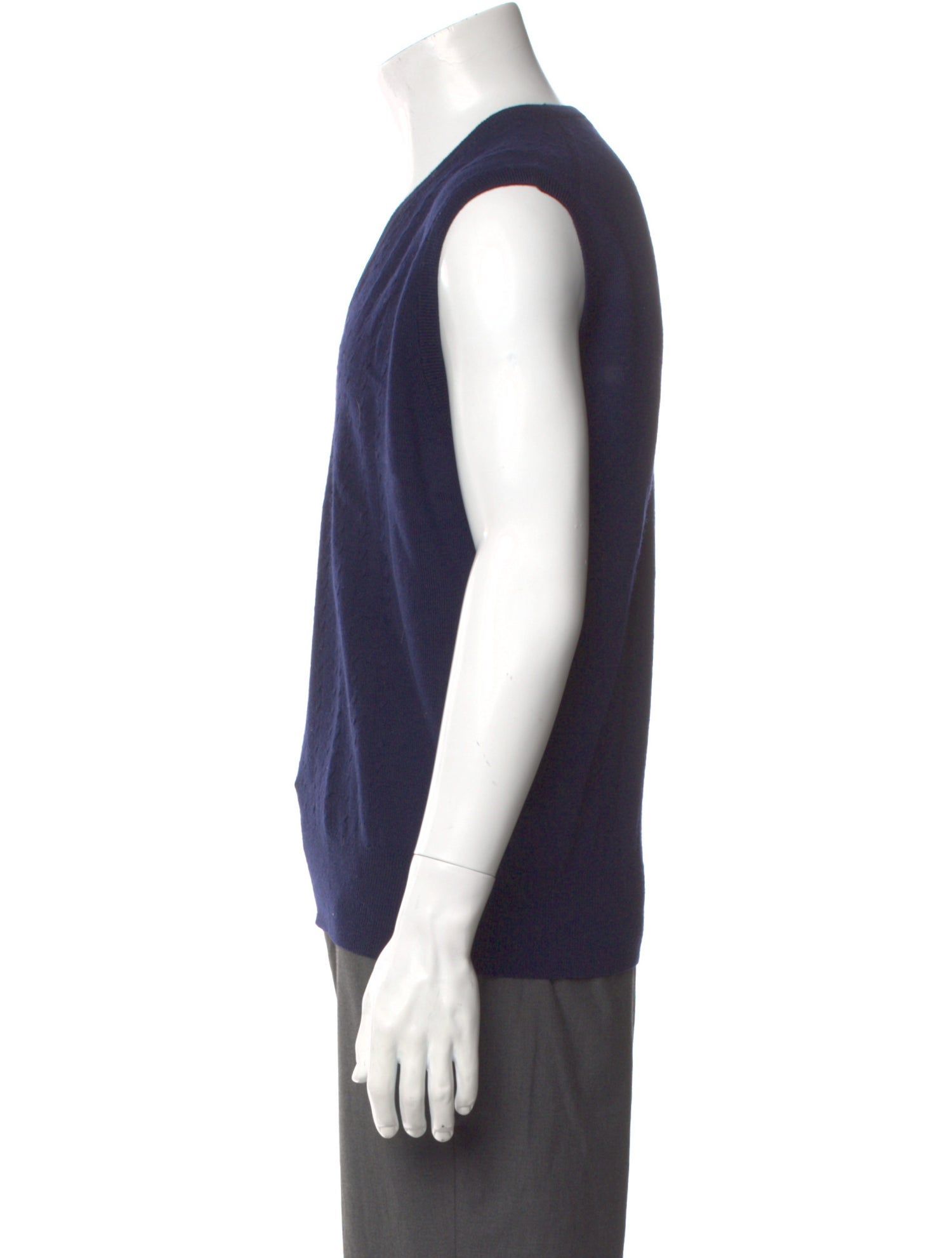 Paul Stuart Merino Wool V-Neck Sweater Vest