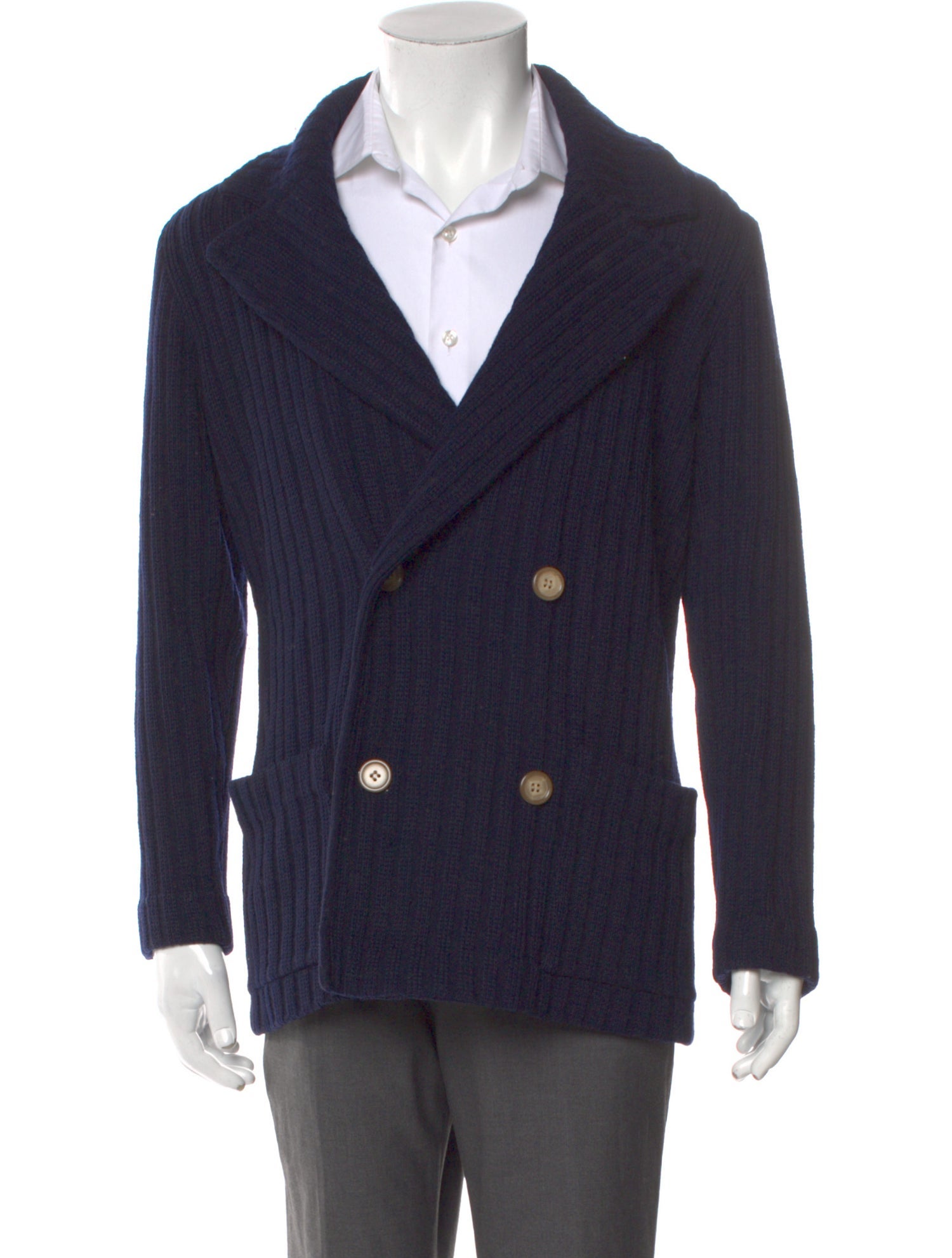 Paul Stuart Wool V-Neck Cardigan