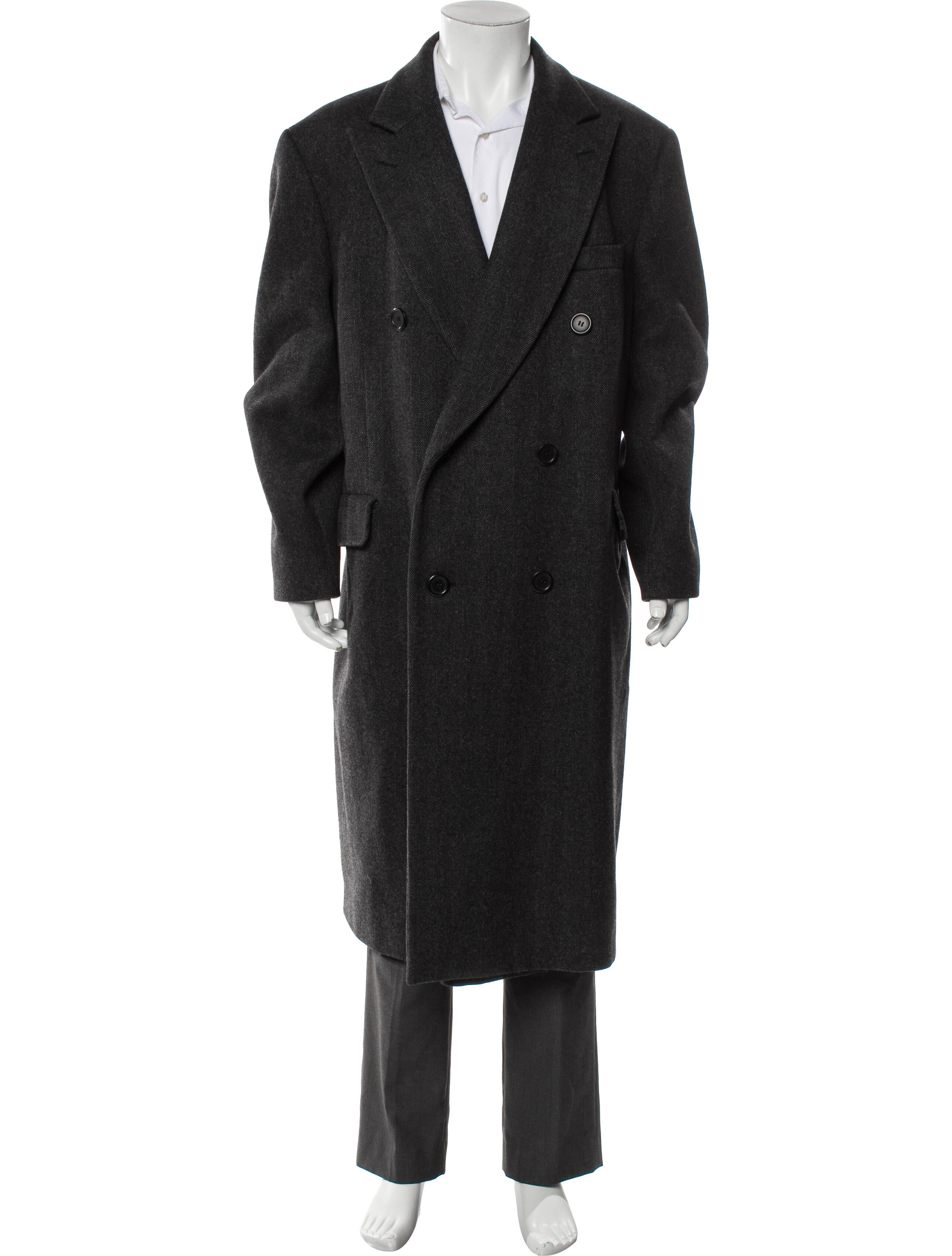 Paul Stuart Wool Overcoat