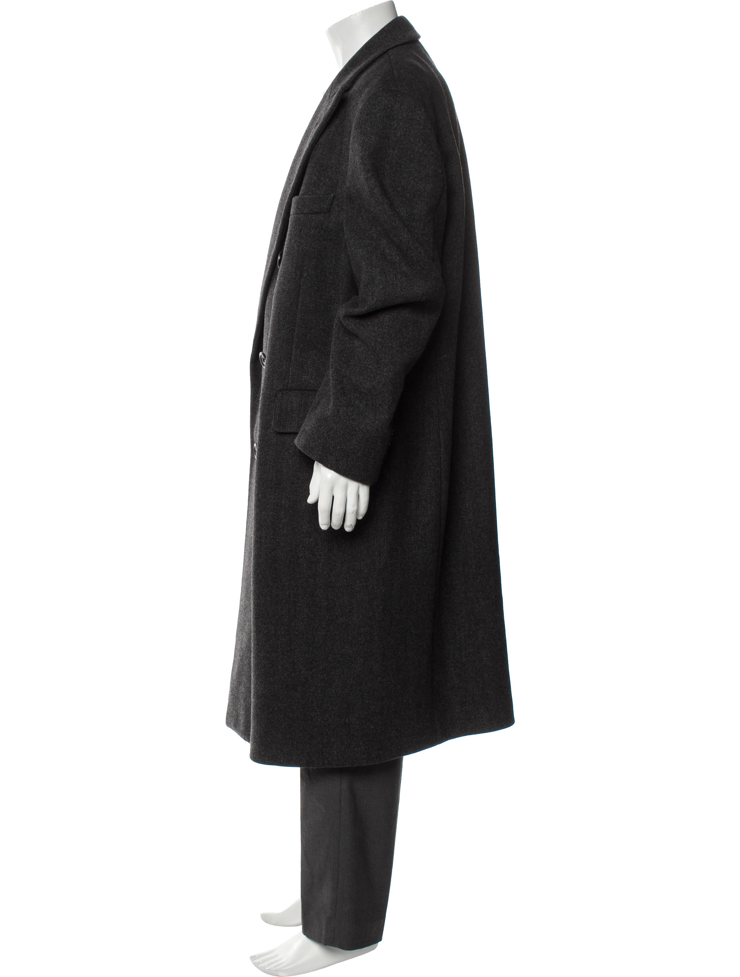 Paul Stuart Wool Overcoat