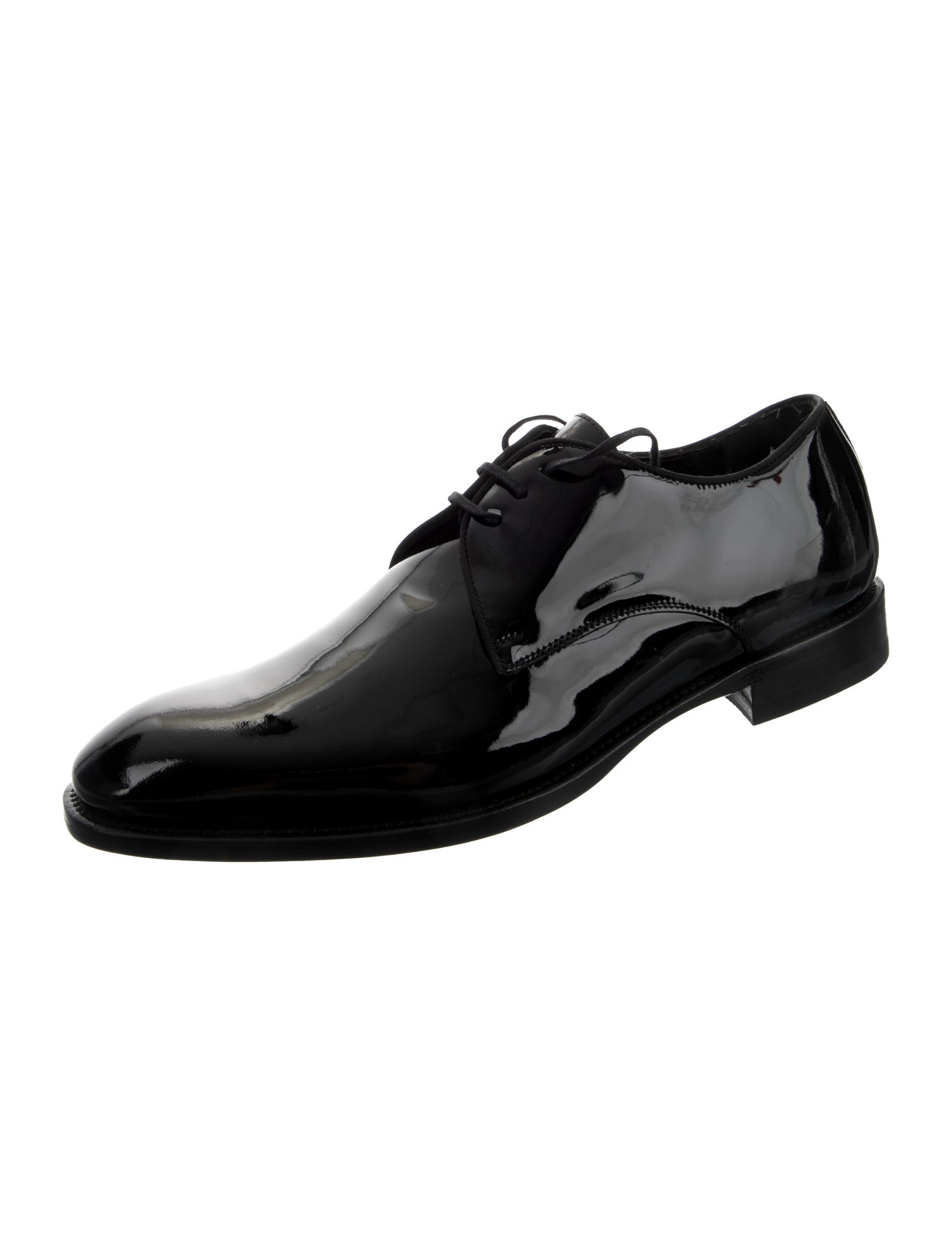 Paul Stuart Patent Leather Derby Shoes