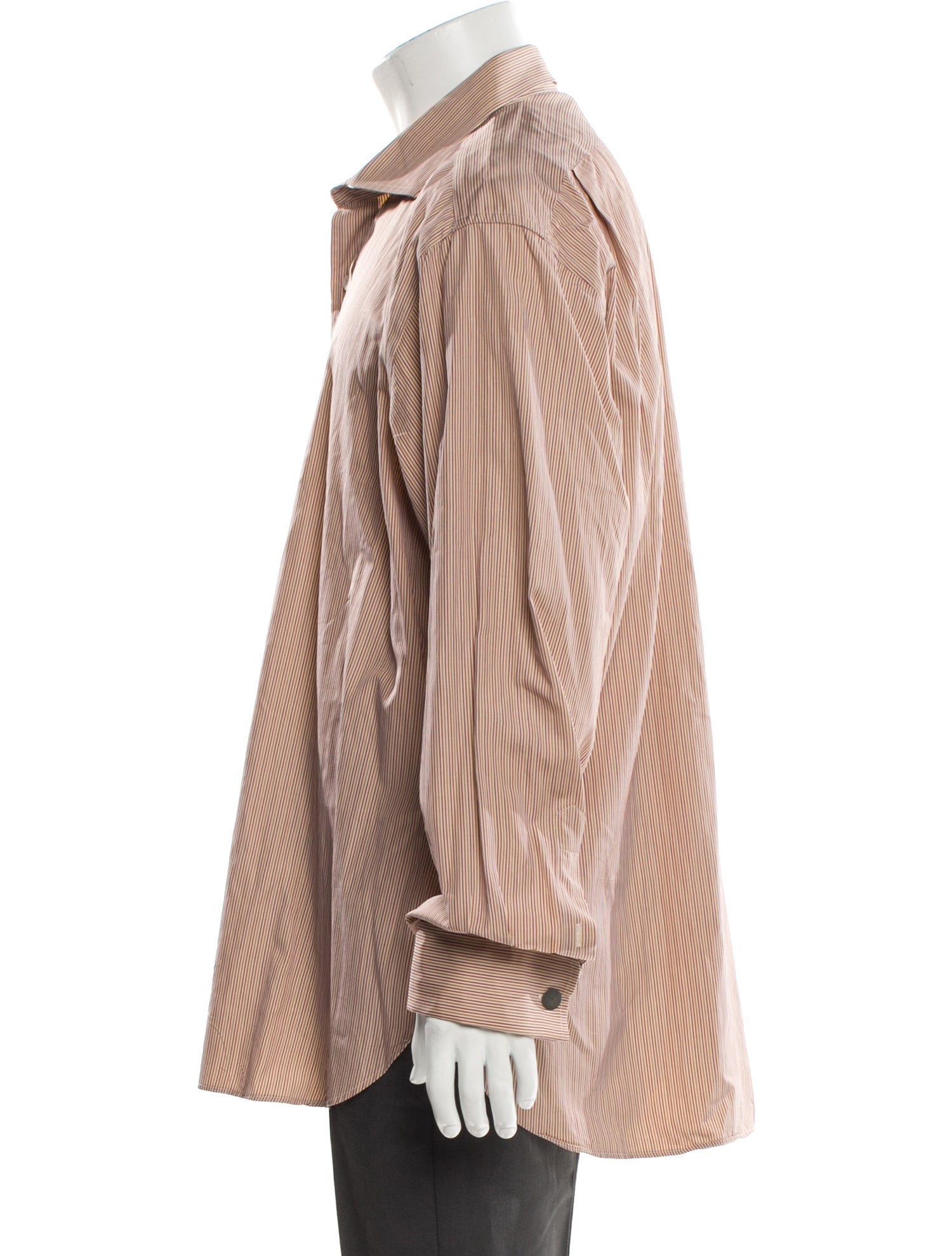 Paul Stuart Striped Long Sleeve Shirt