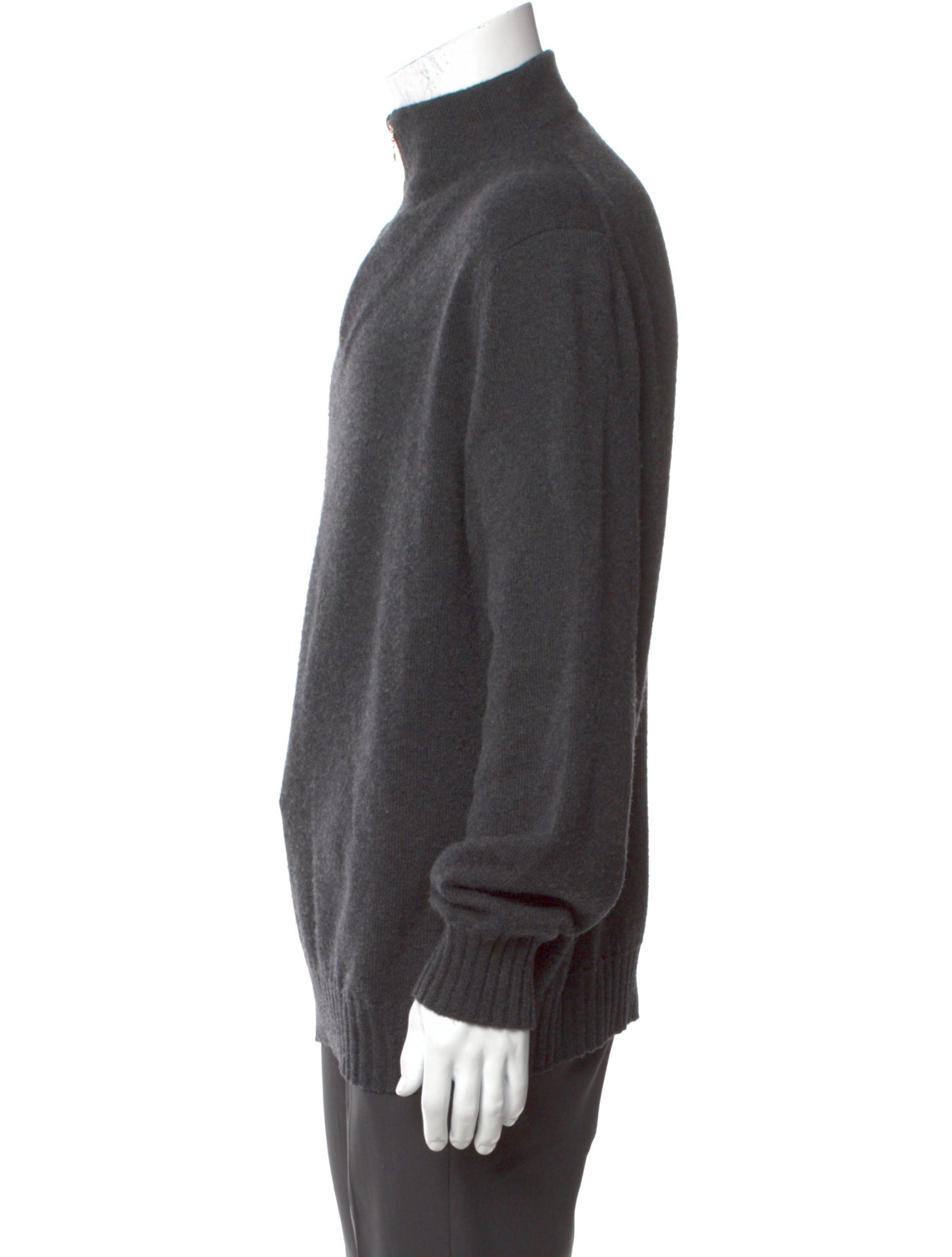 Paul Stuart Cashmere Mock Neck Pullover
