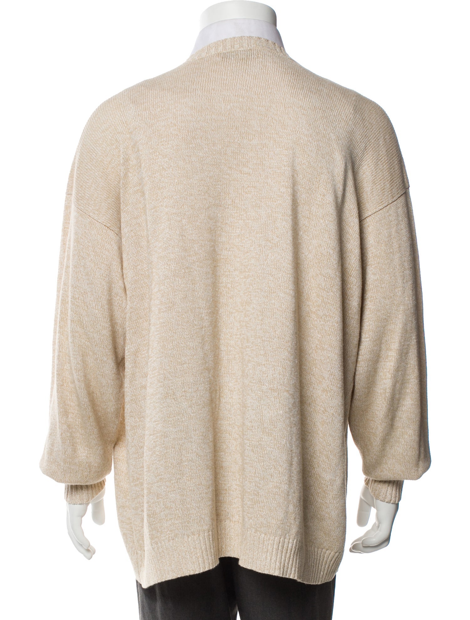 Linen V-Neck Pullover