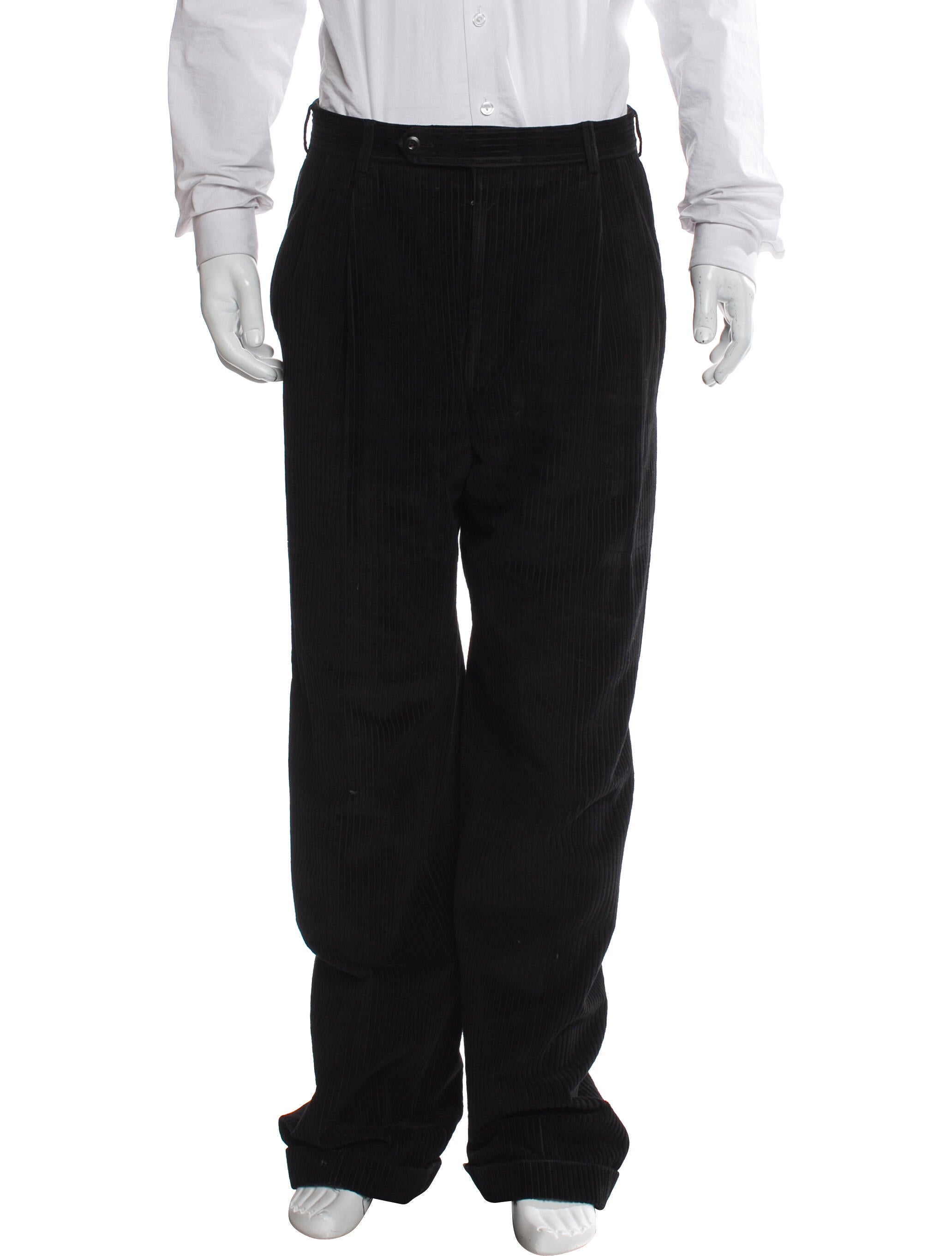 Paul Stuart Striped Corduroy Pants