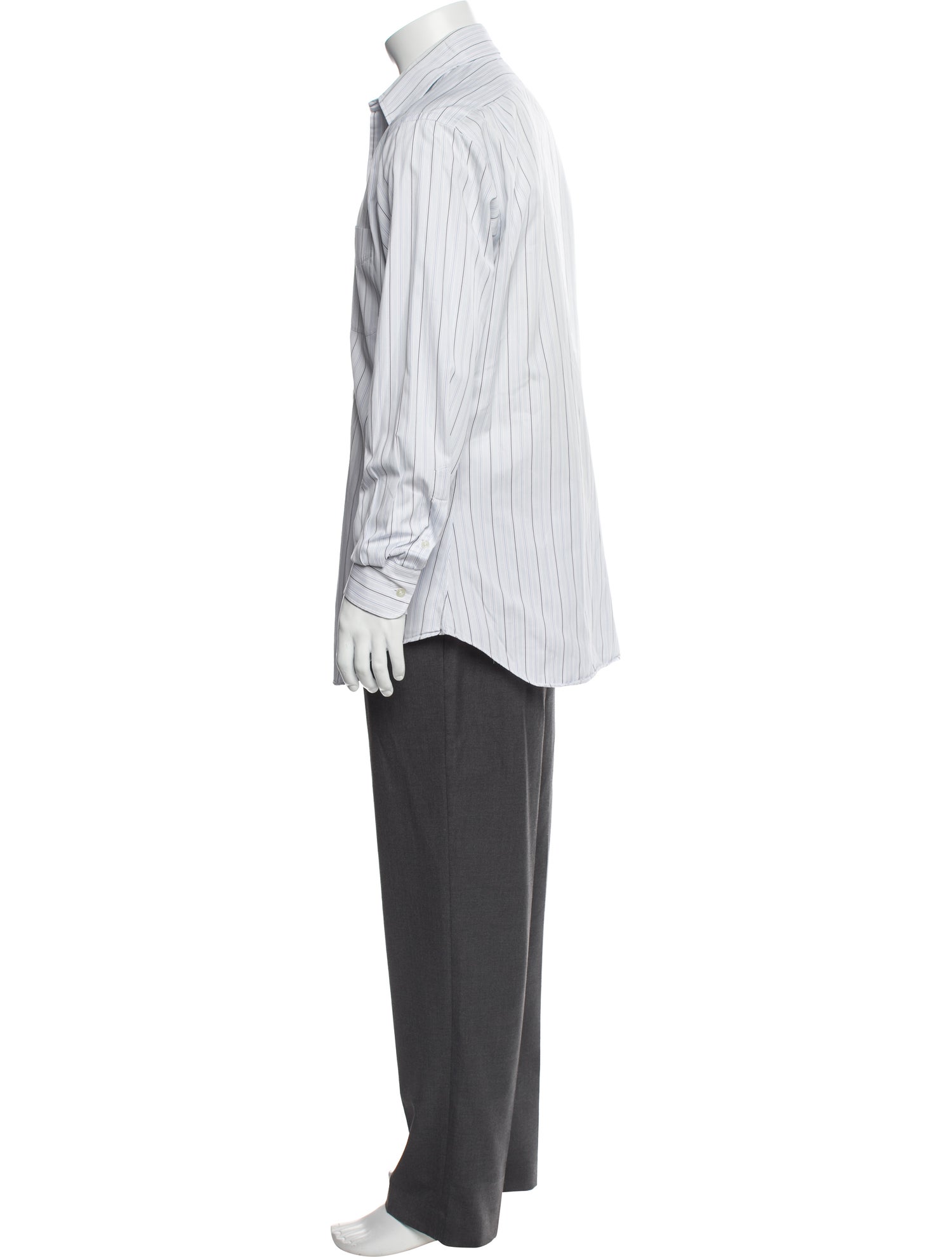 Paul Stuart Striped Long Sleeve Shirt