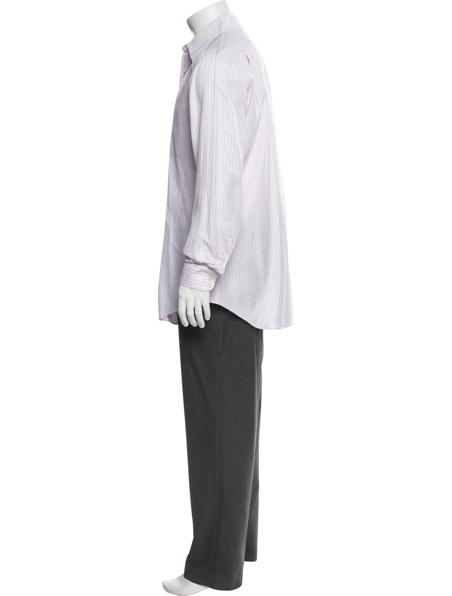 Paul Stuart Striped Long Sleeve Shirt