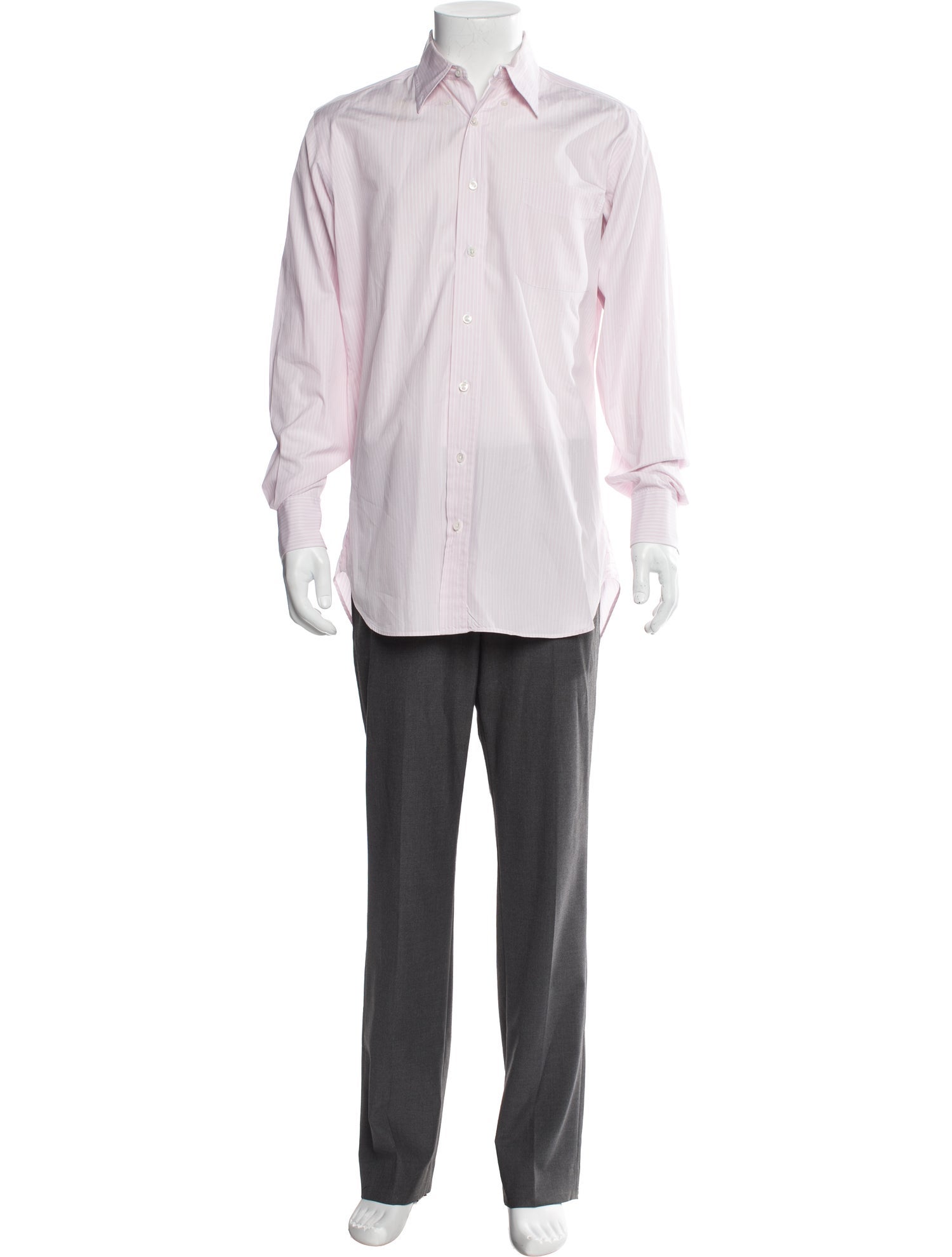 Paul Stuart Striped Long Sleeve Shirt