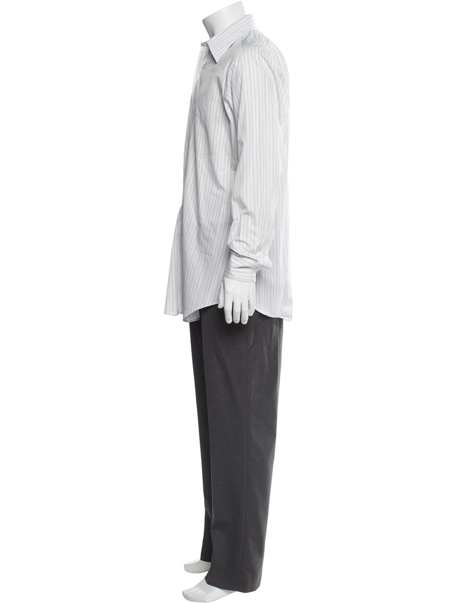 Paul Stuart Striped Long Sleeve Shirt