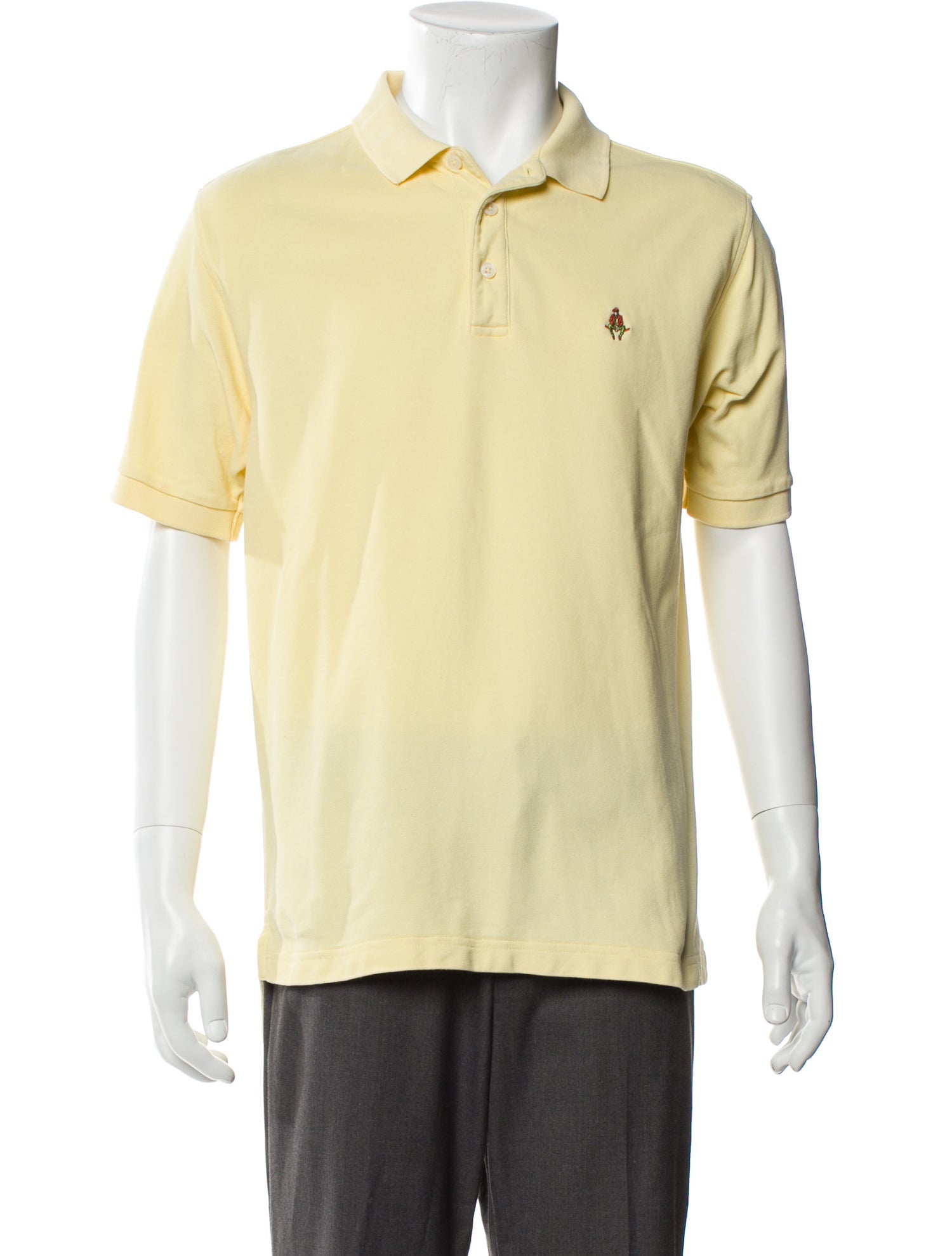 Paul Stuart Crew Neck Short Sleeve Polo Shirt