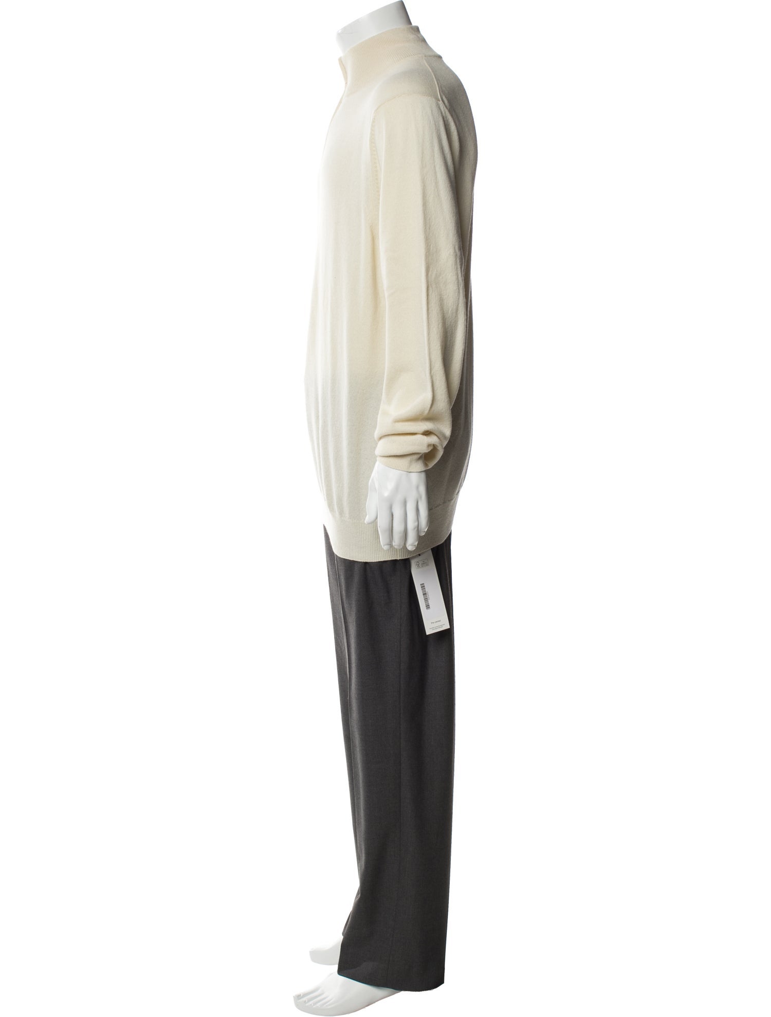 Paul Stuart Cashmere Turtleneck Polo Sweater w/ Tags